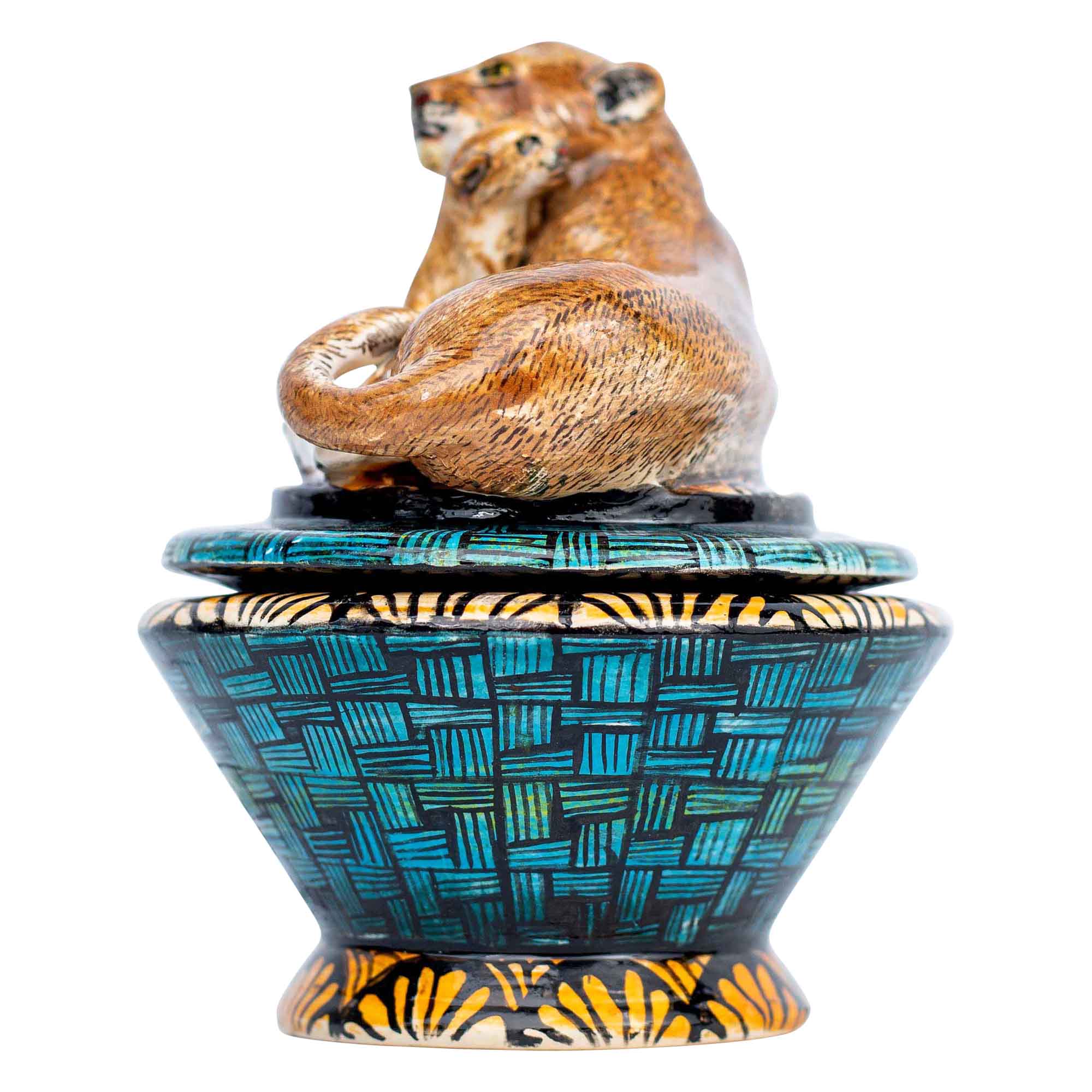 Lion jewelry box