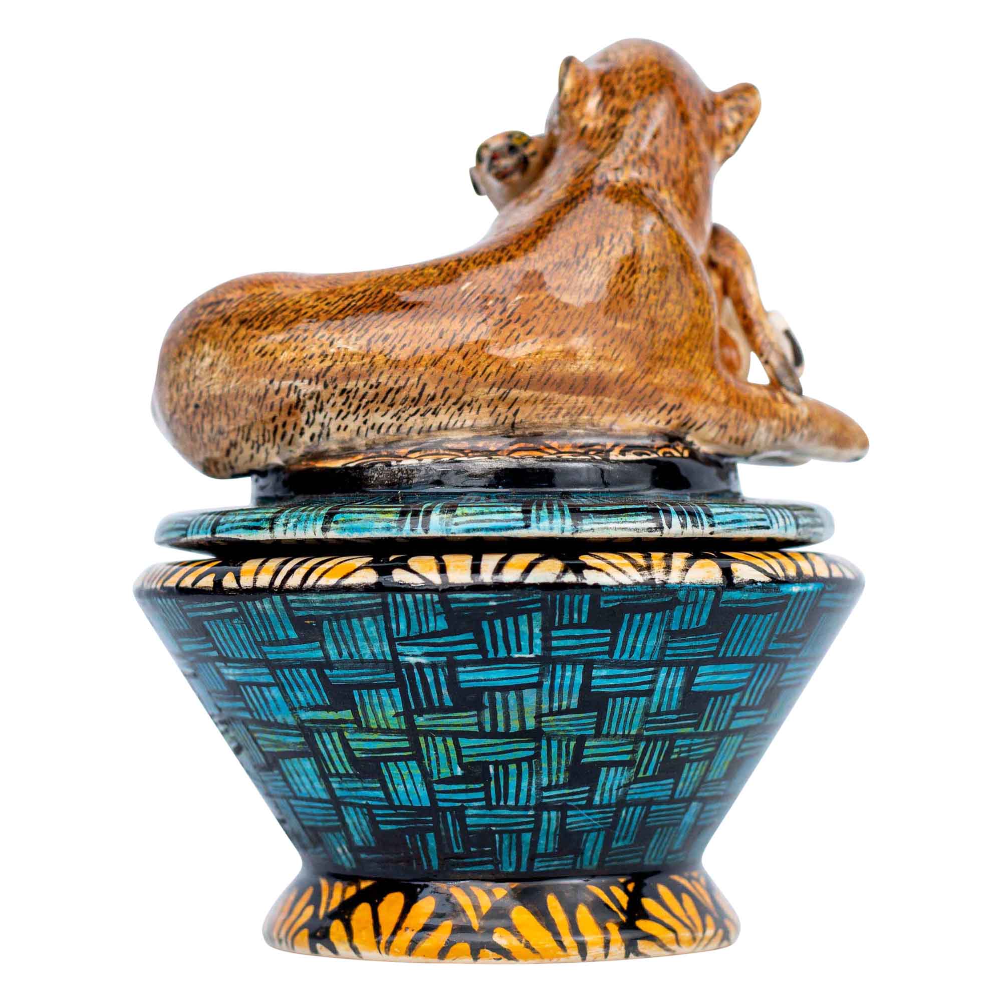 Lion jewelry box