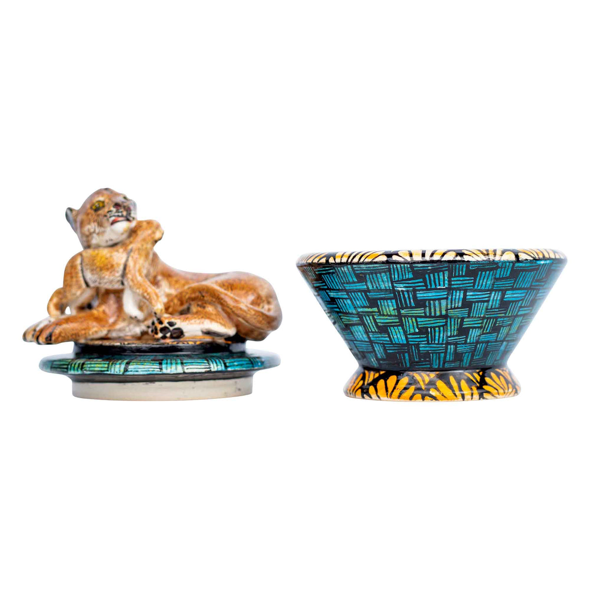 Lion jewelry box