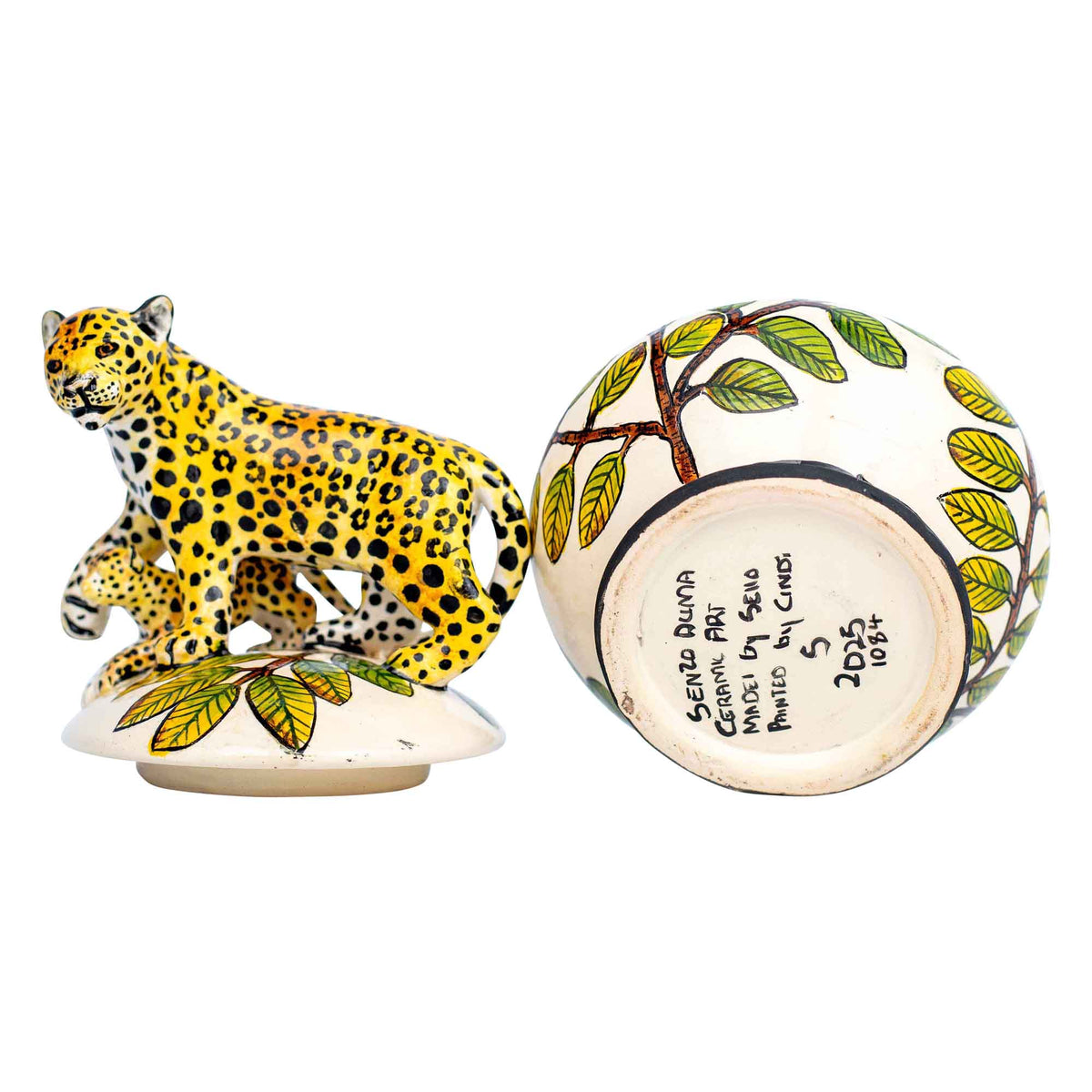 Leopard jewelry box