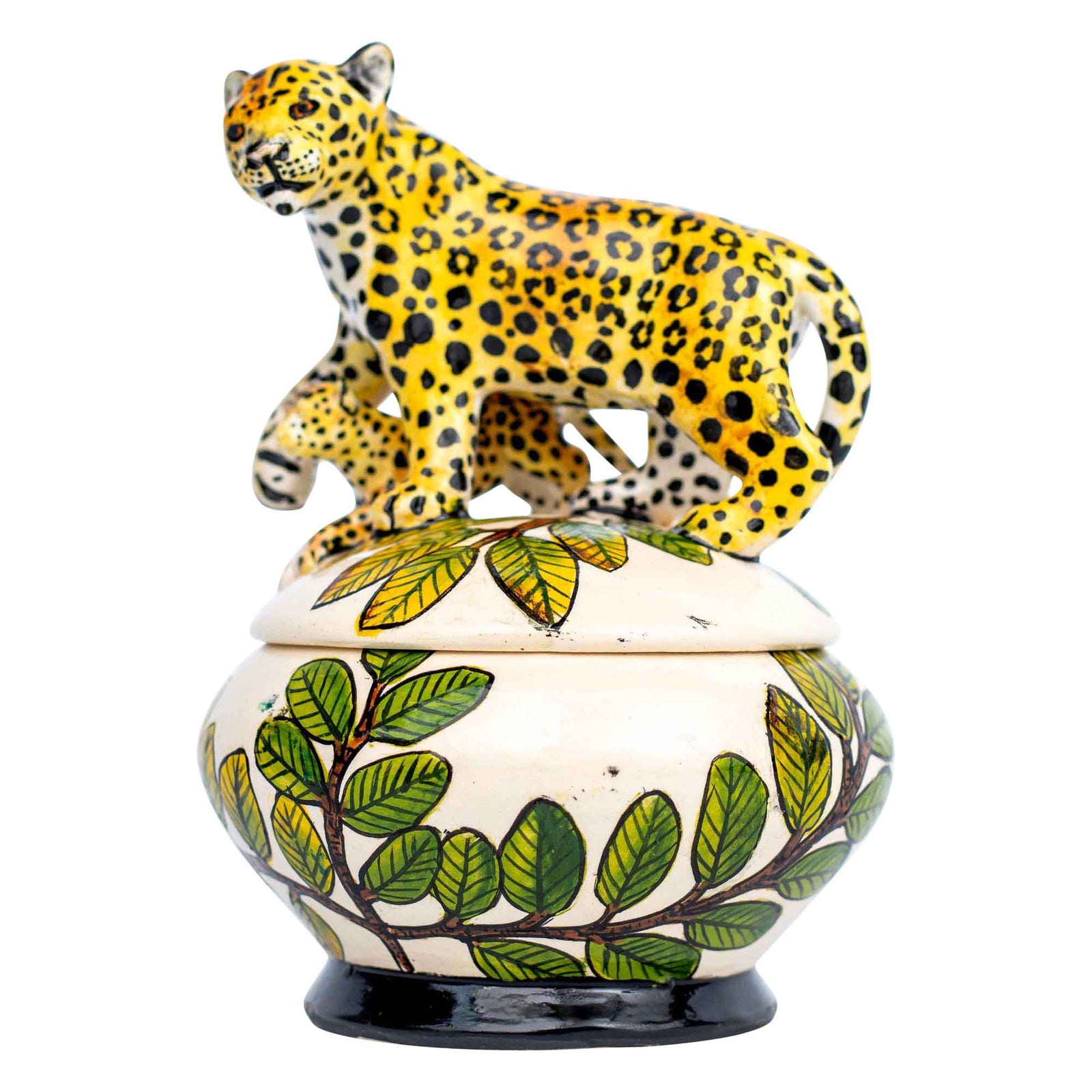 Leopard jewelry box