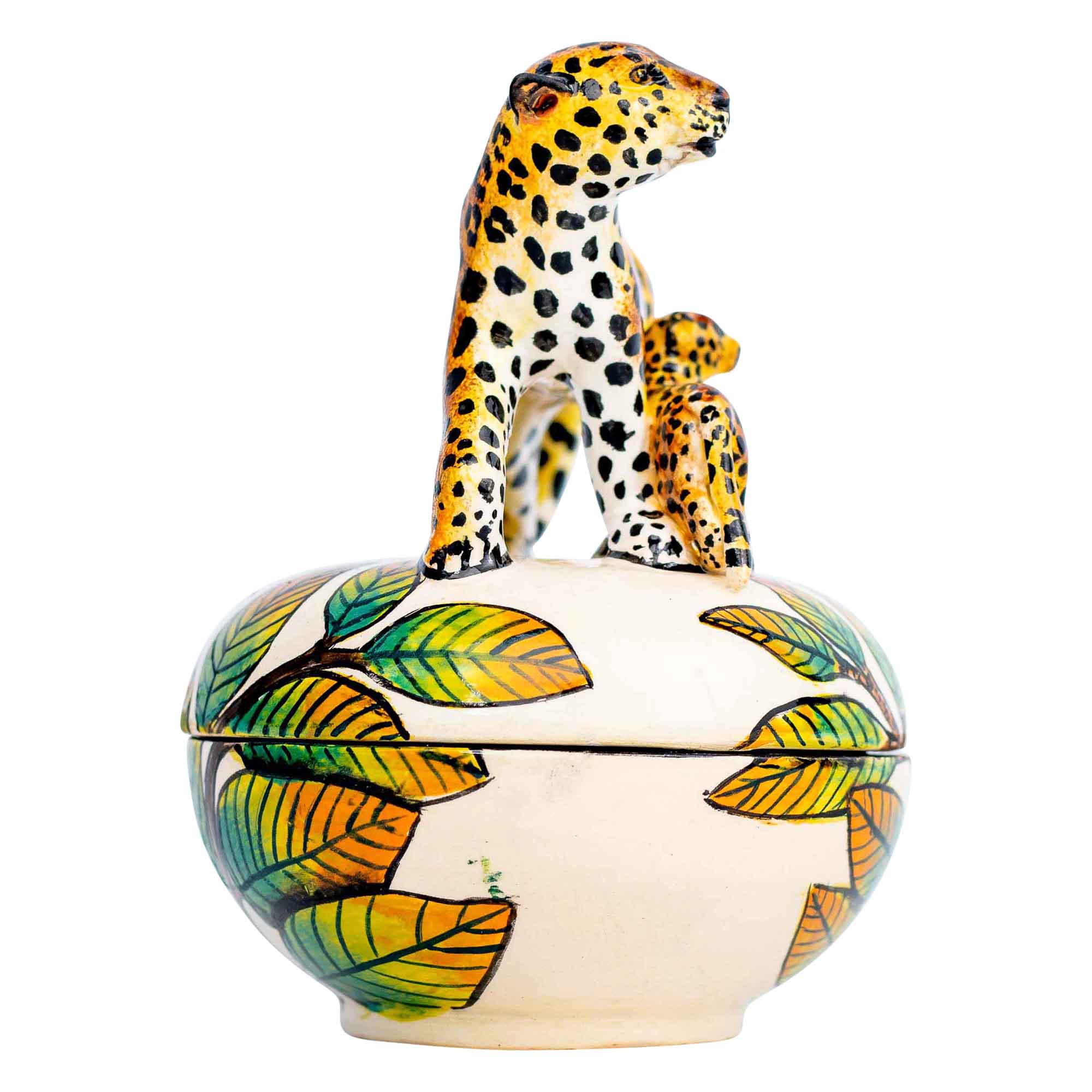 Leopard jewelry box