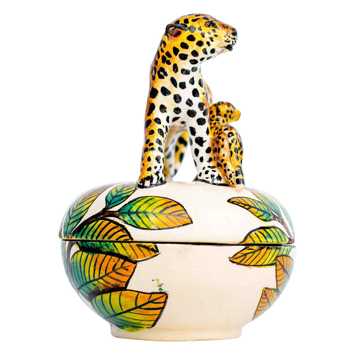Leopard jewelry box