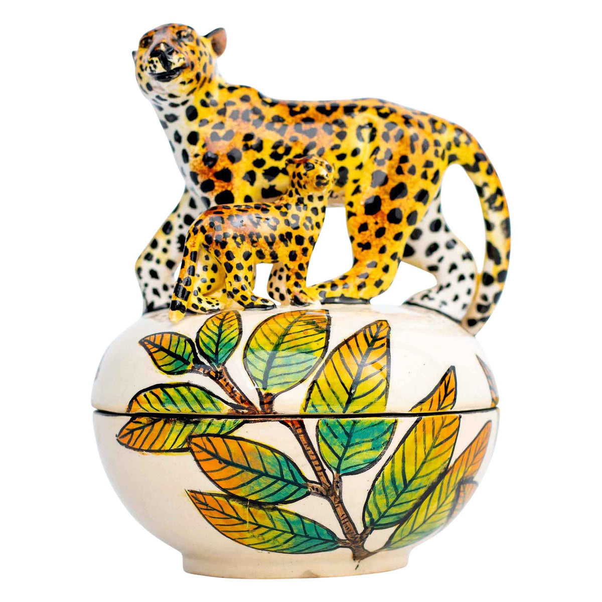 Leopard jewelry box