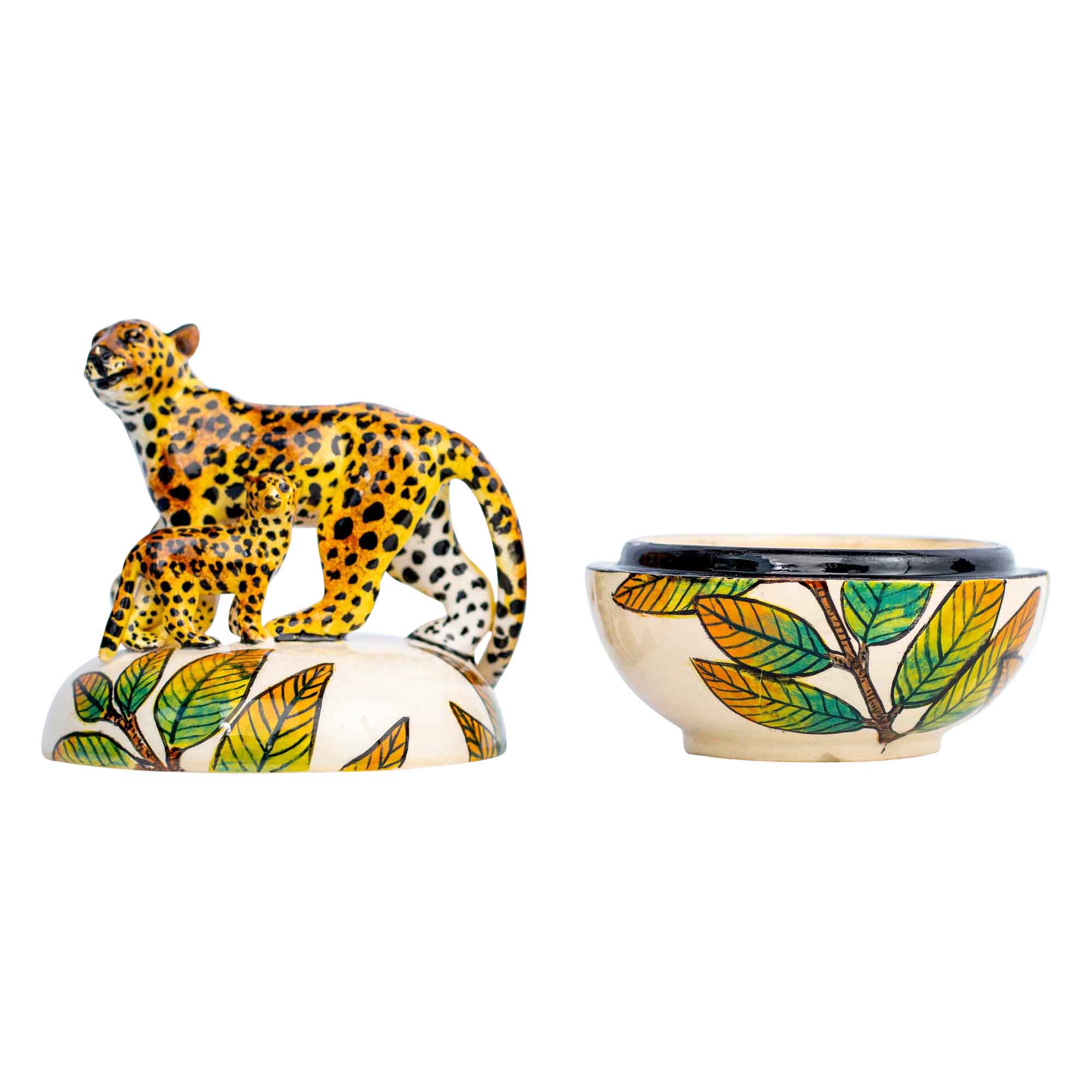 Leopard jewelry box