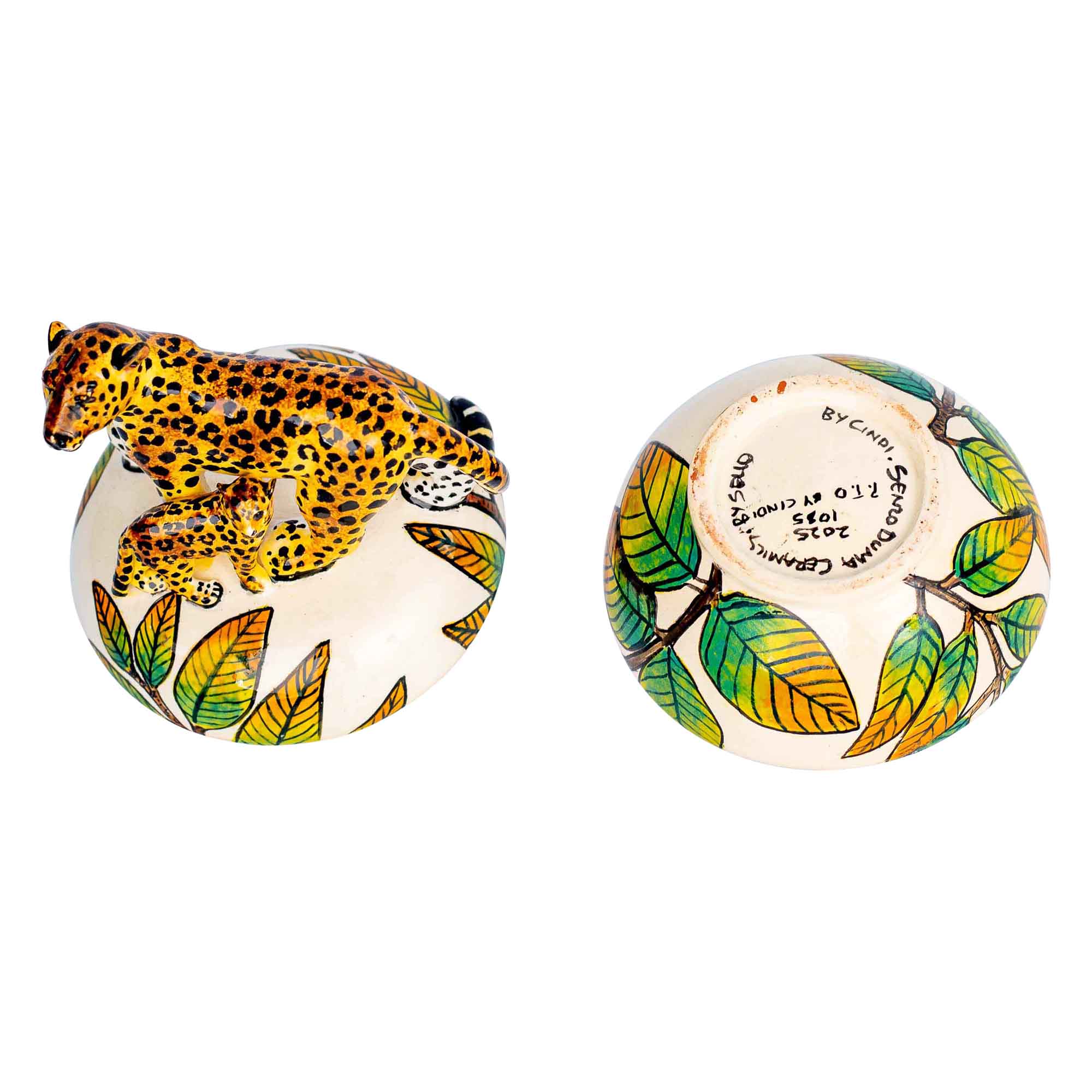 Leopard jewelry box