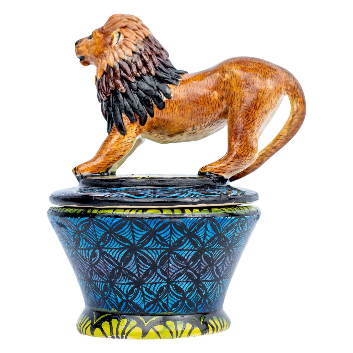 Lion jewelry box