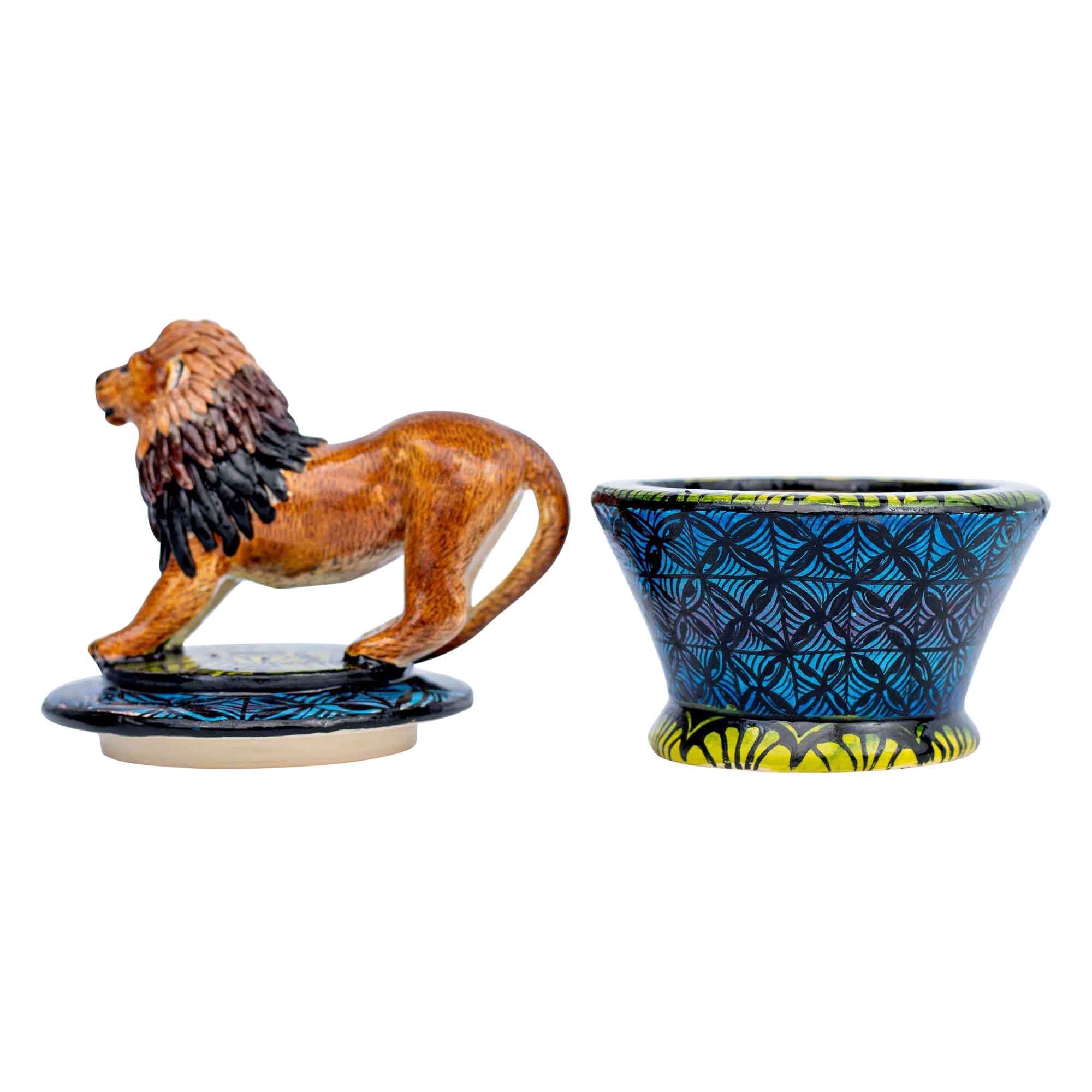 Lion jewelry box