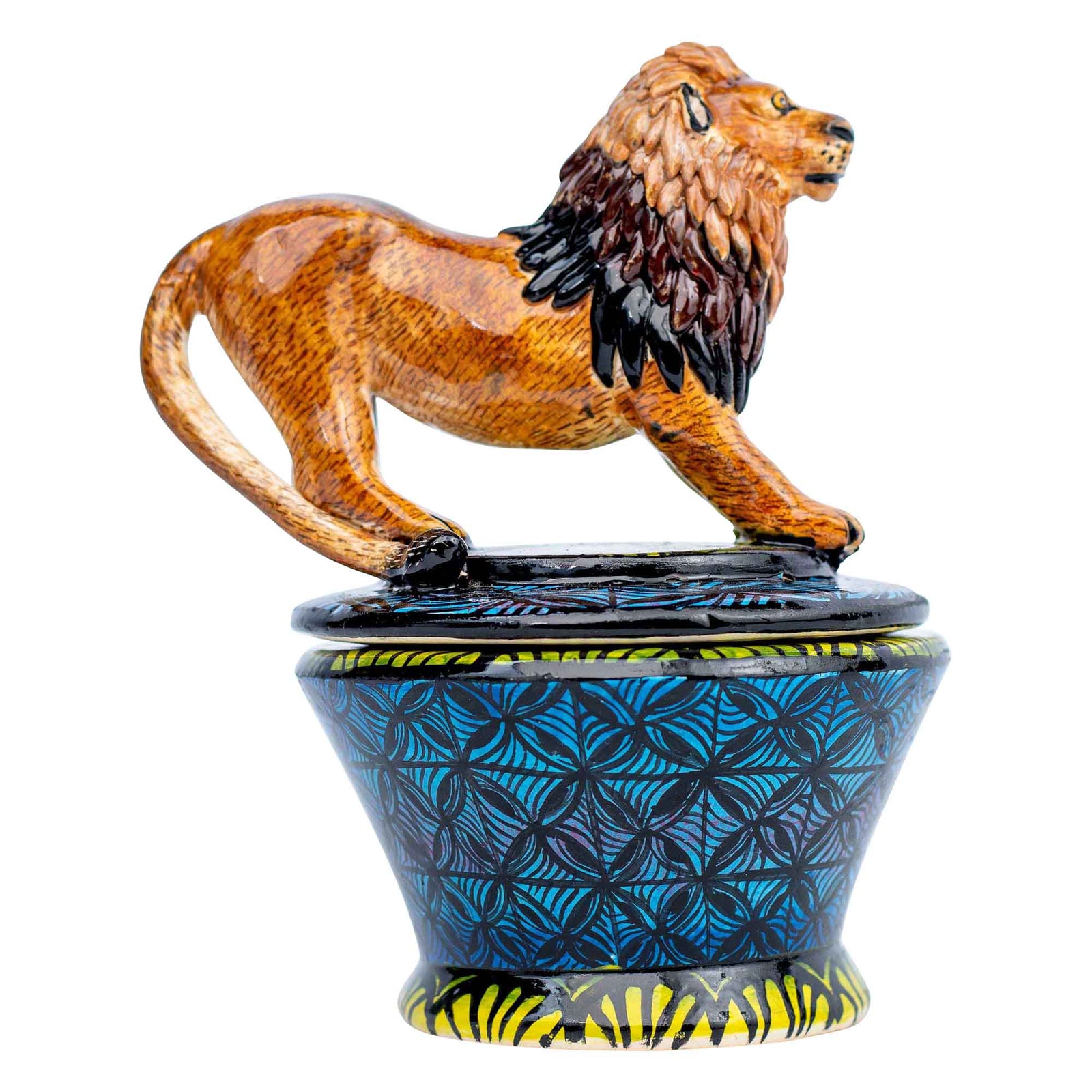 Lion jewelry box