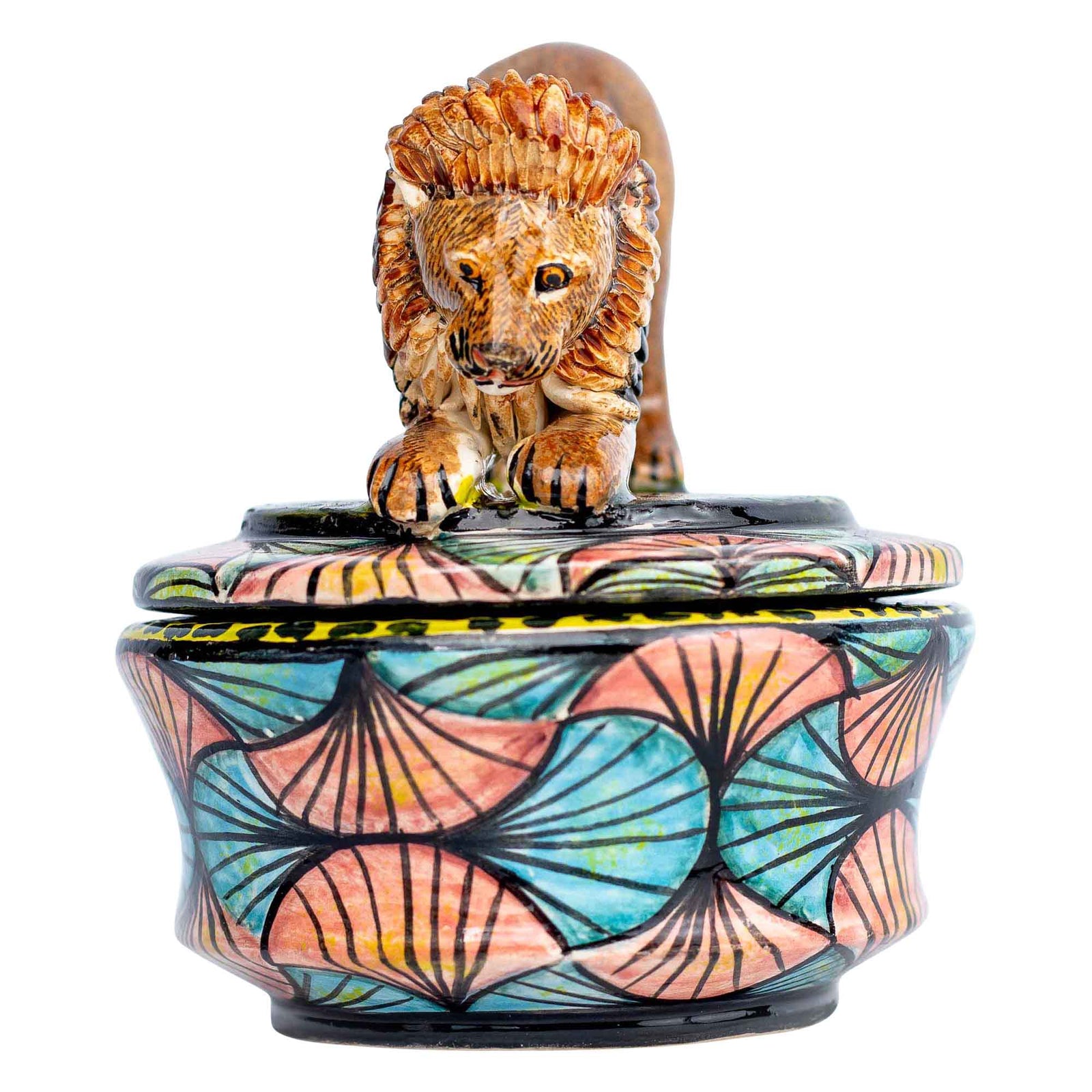 Lion jewelry box