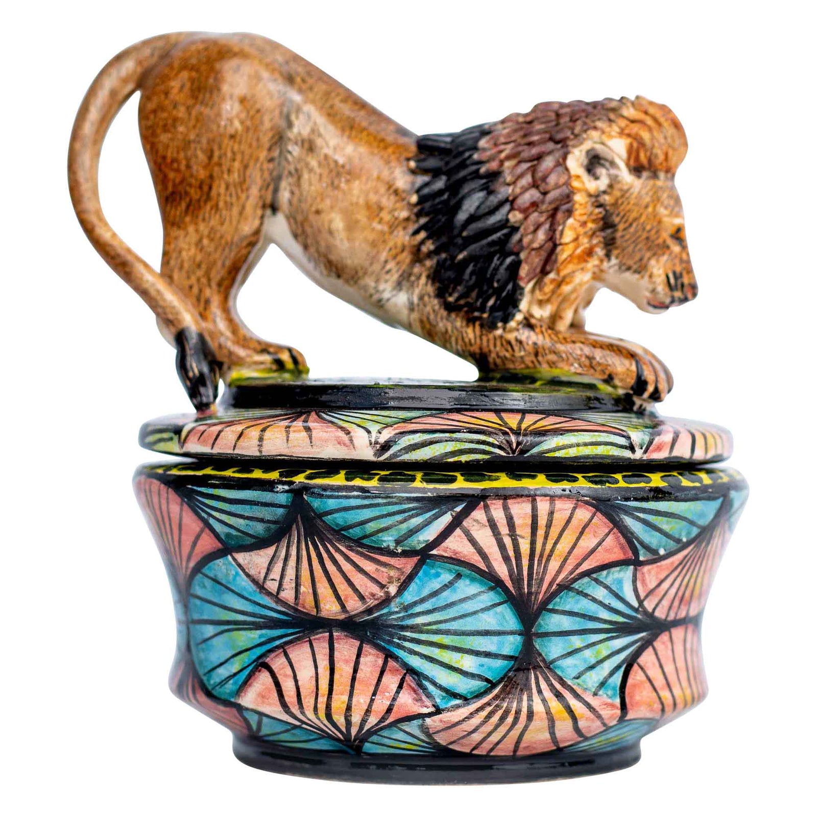 Lion jewelry box