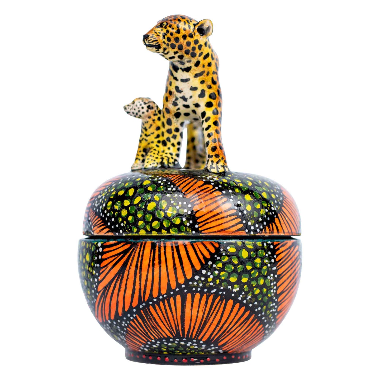 Leopard jewelry box
