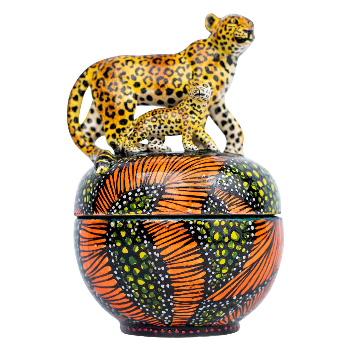Leopard jewelry box
