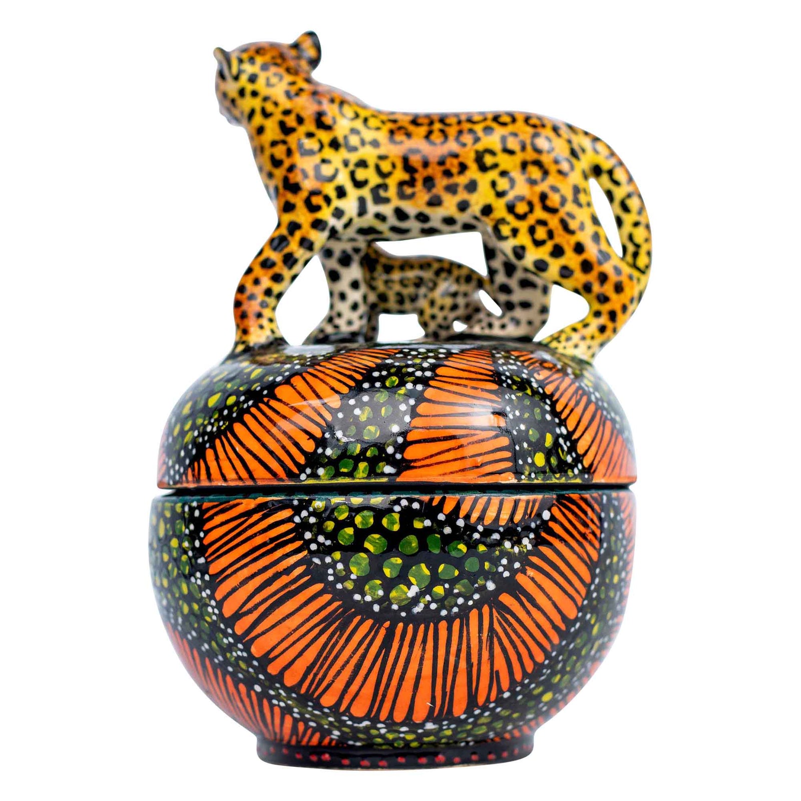 Leopard jewelry box
