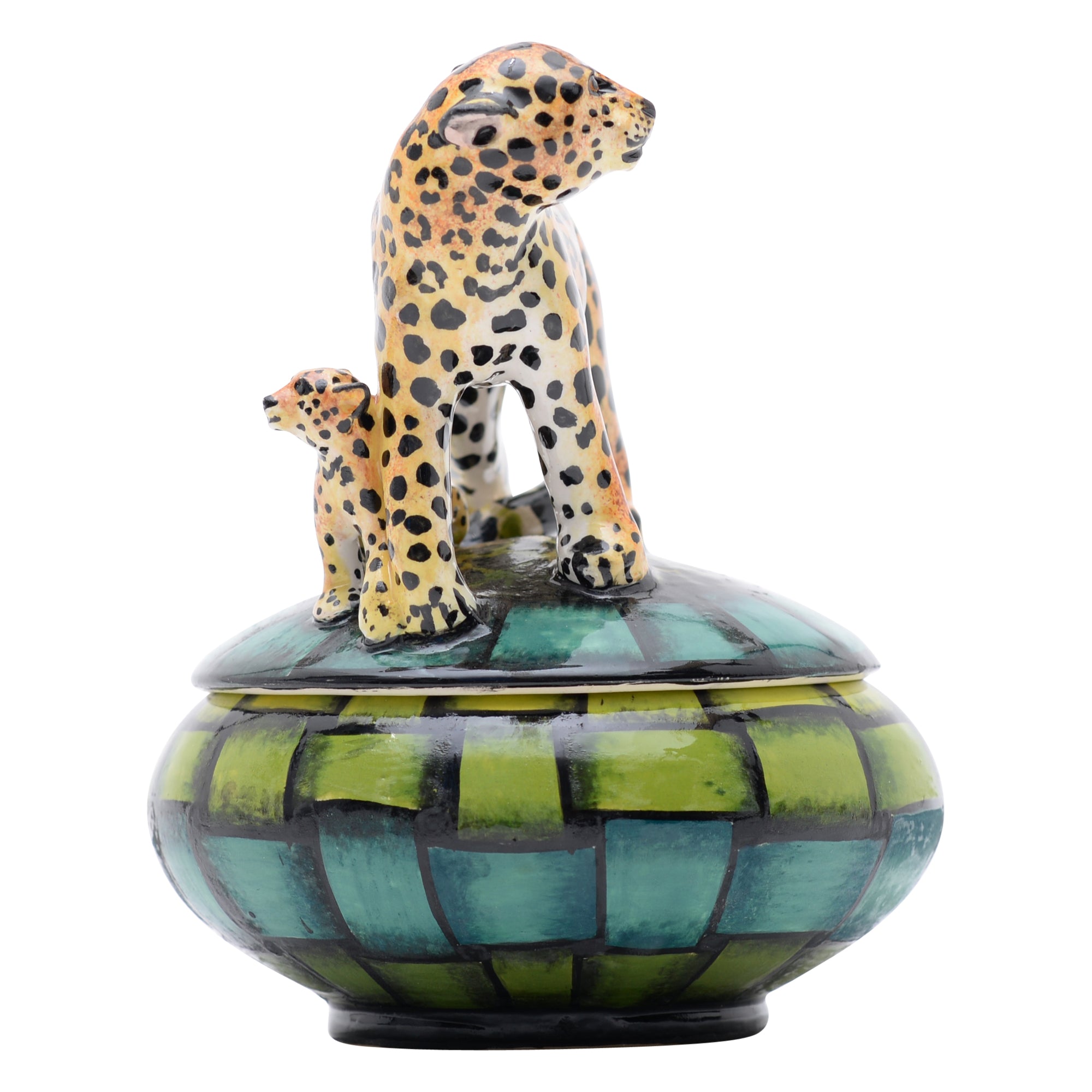 Leopard jewelry box

