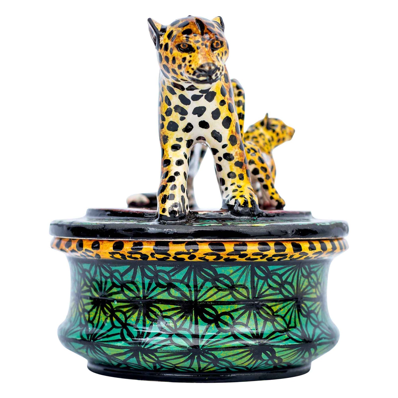 Leopard jewelry box
