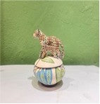 Leopard jewelry box
