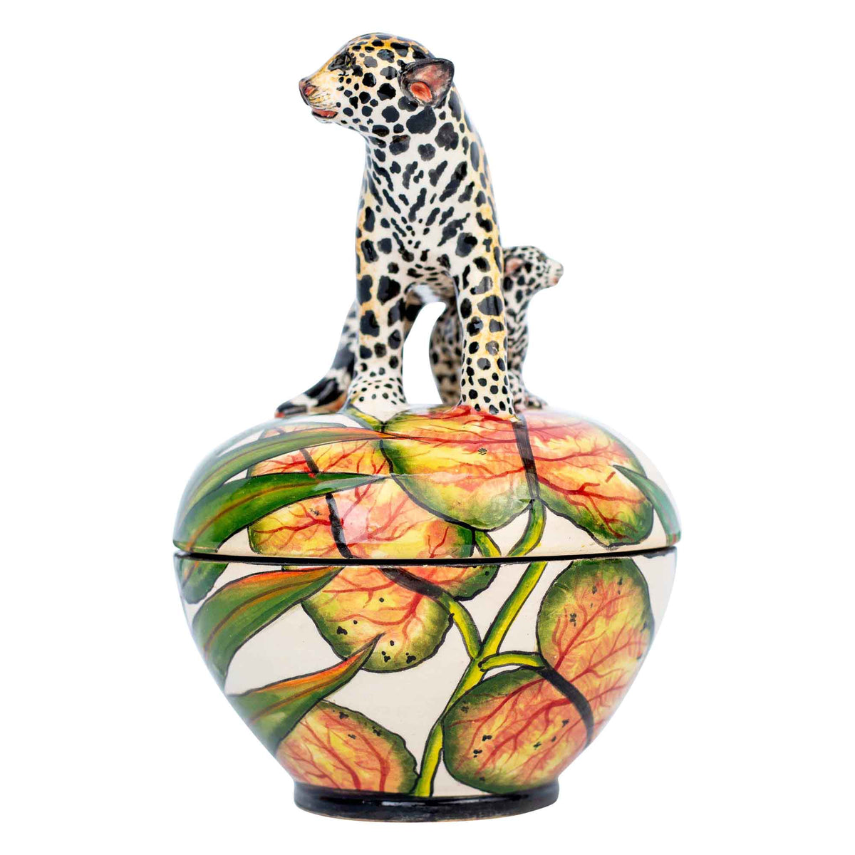 Leopard jewelry box
