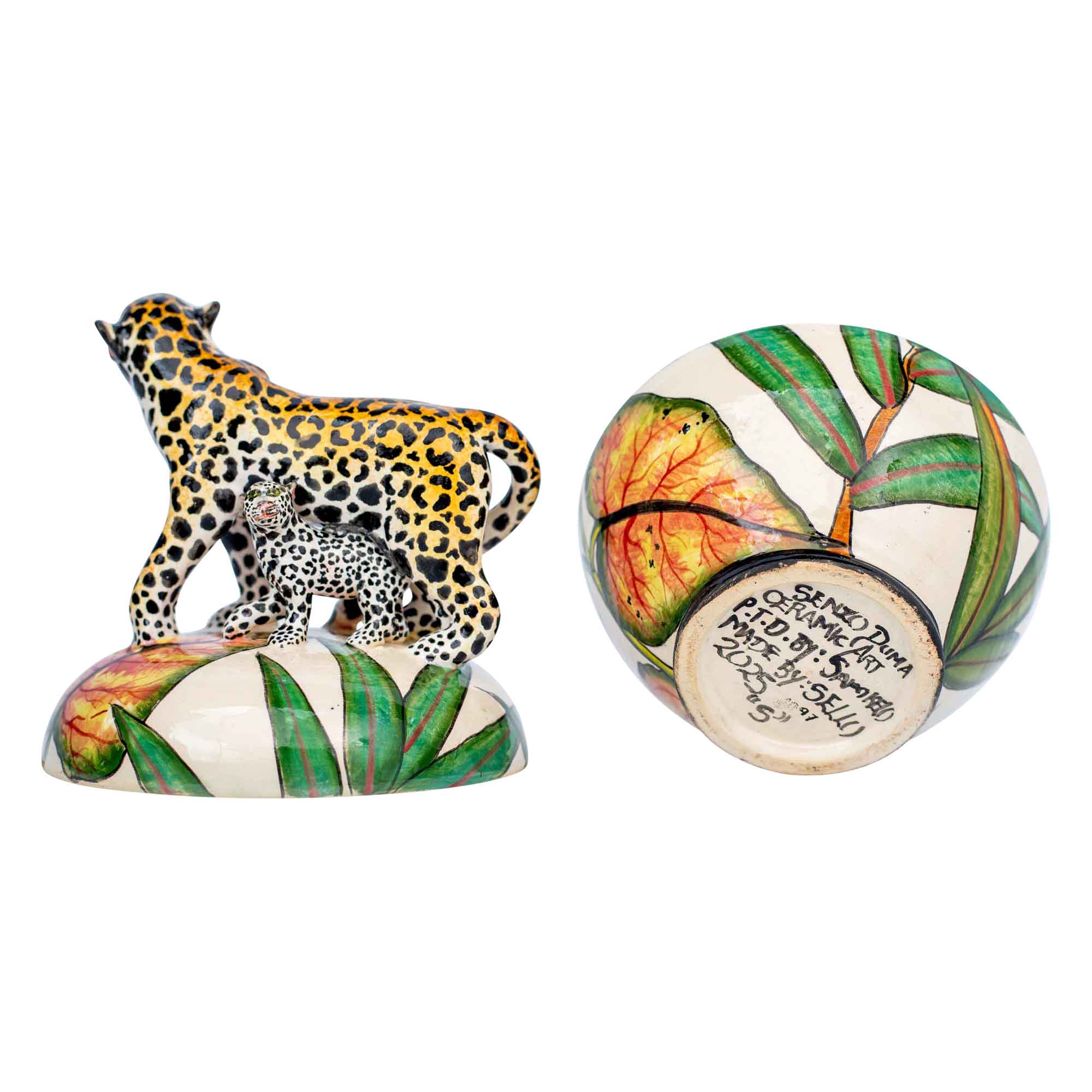 Leopard jewelry box
