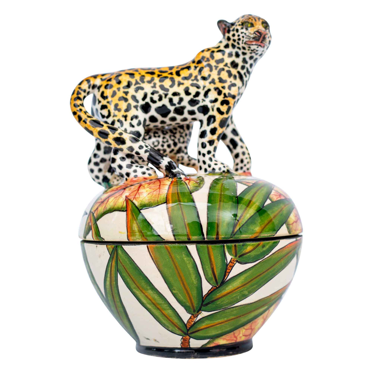 Leopard jewelry box
