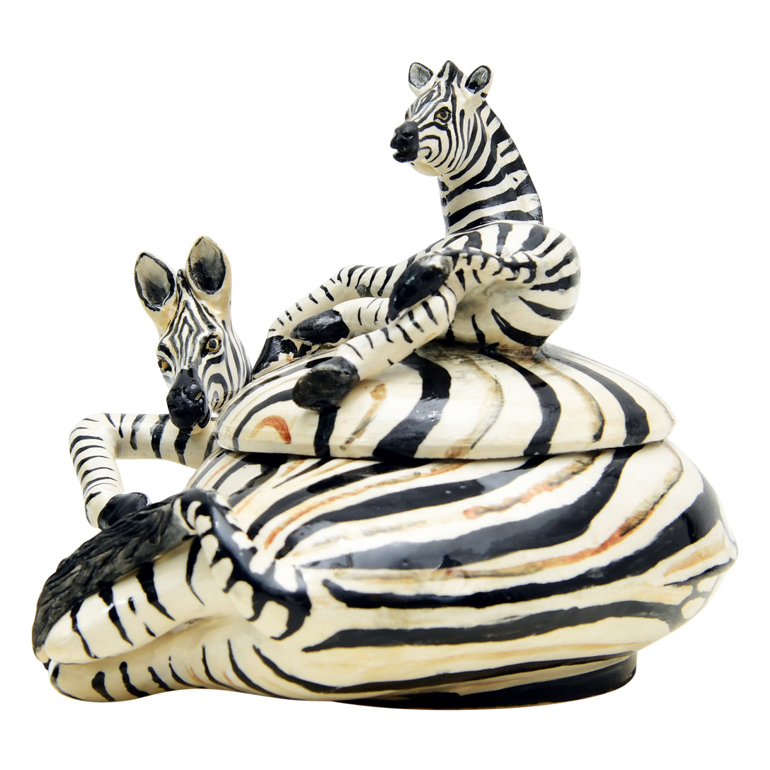 Zebra novelty box