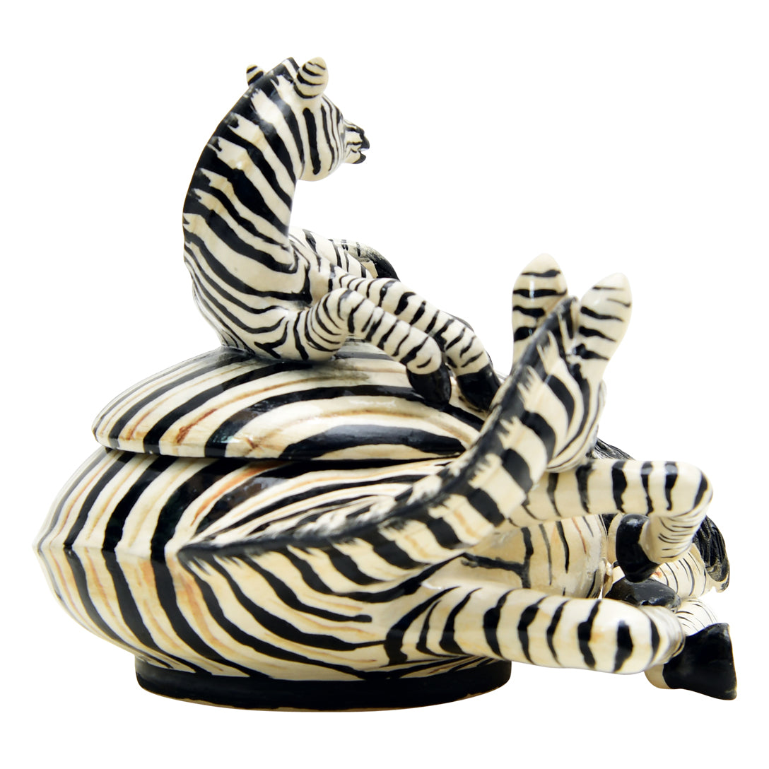 Zebra novelty box