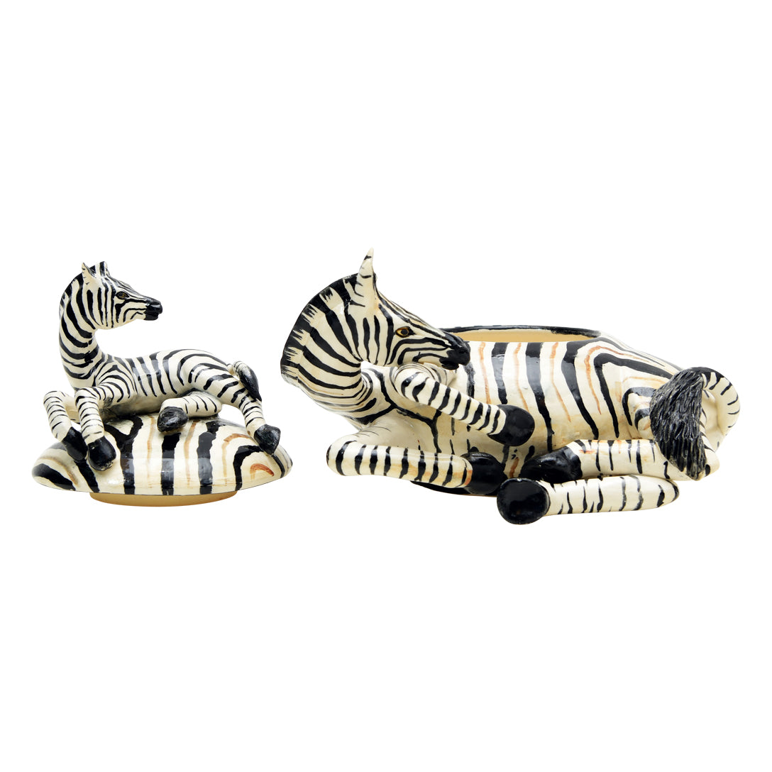 Zebra novelty box