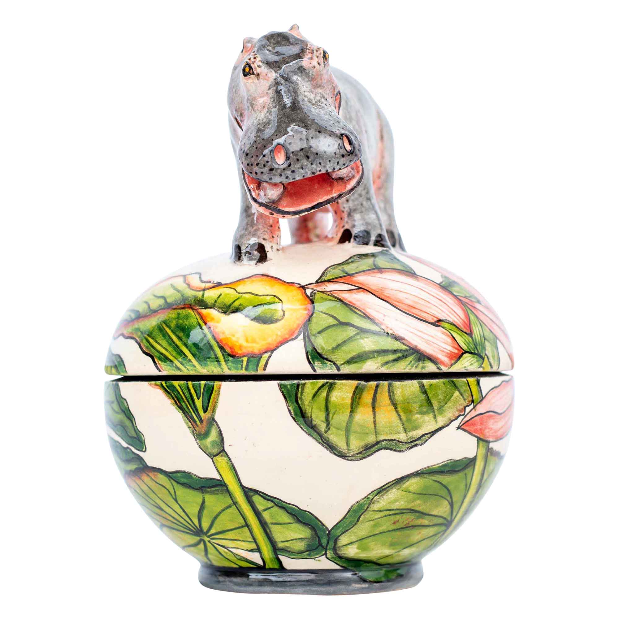 Hippo jewelry box
