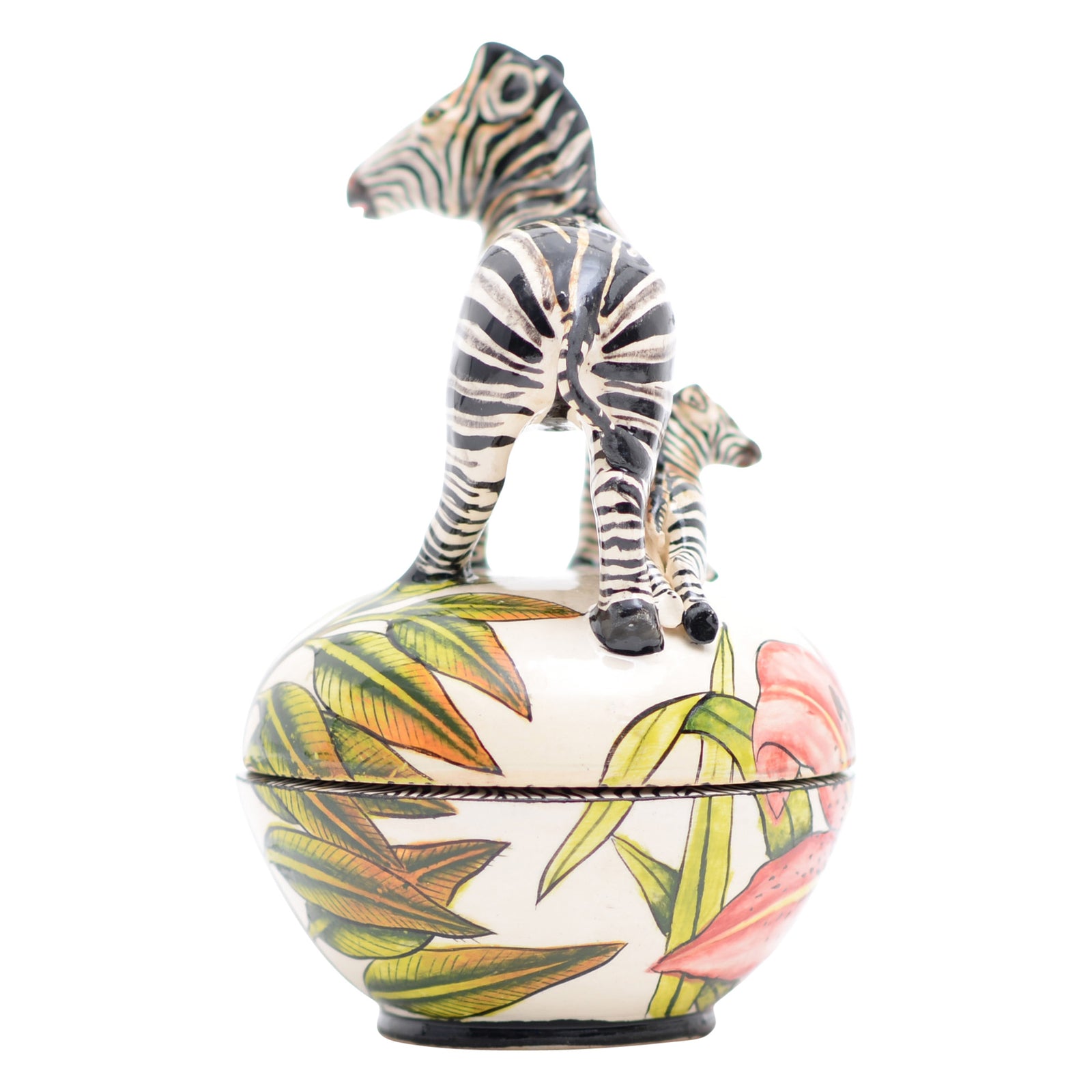 Zebra jewelry box