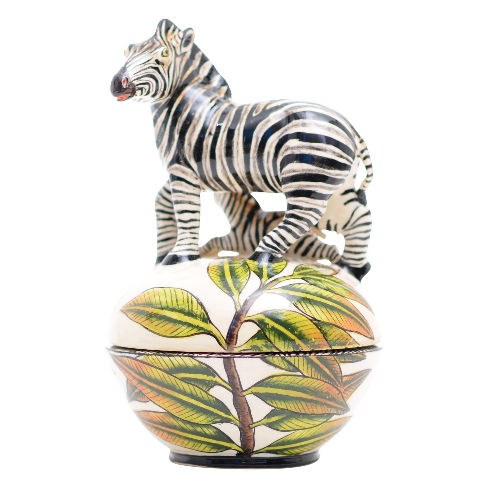 Zebra jewelry box