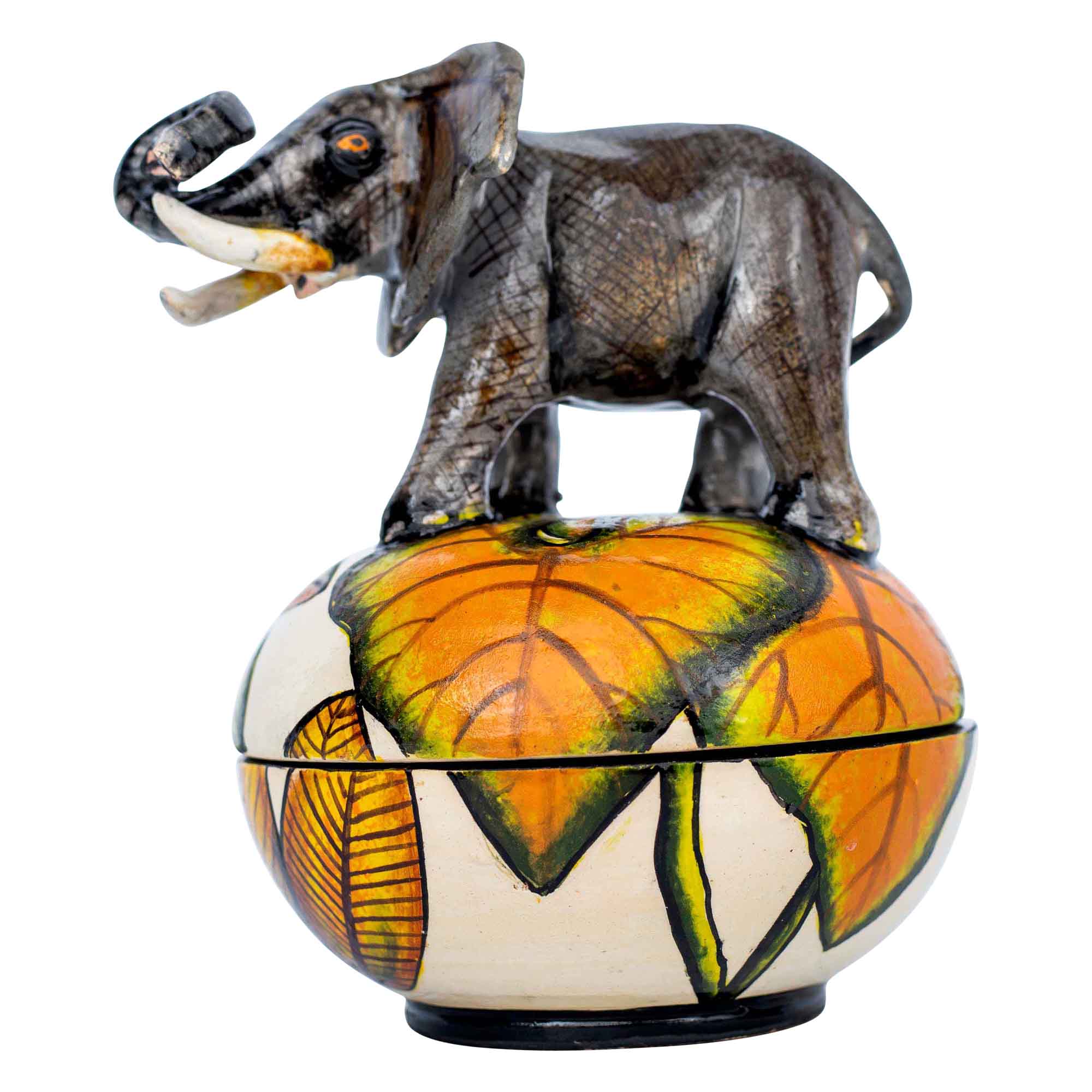 Elephant jewelry box