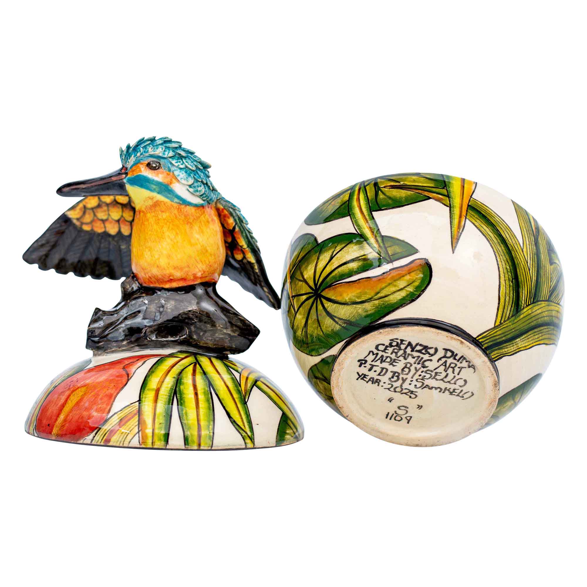 Kingfisher jewelry box