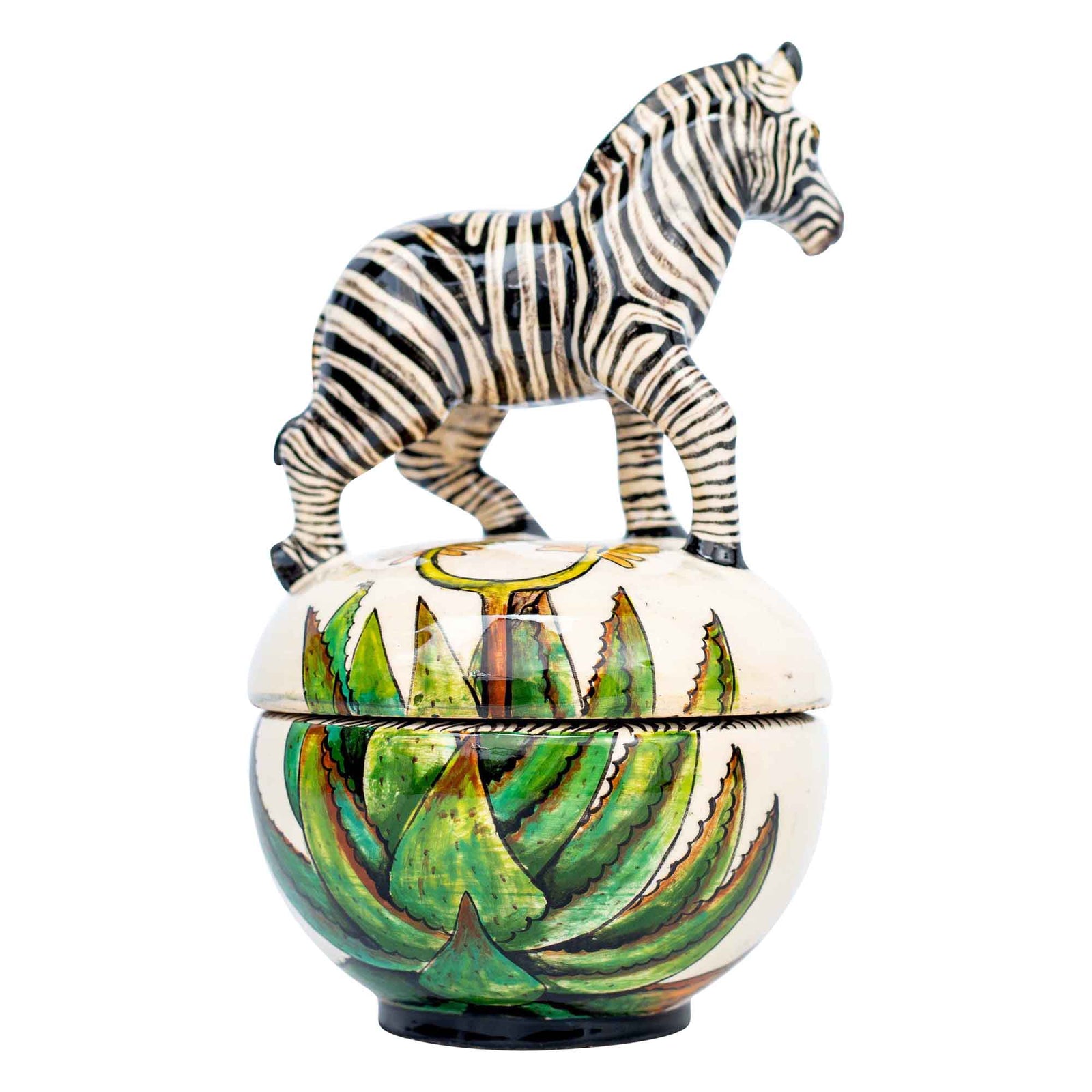 Zebra jewelry box