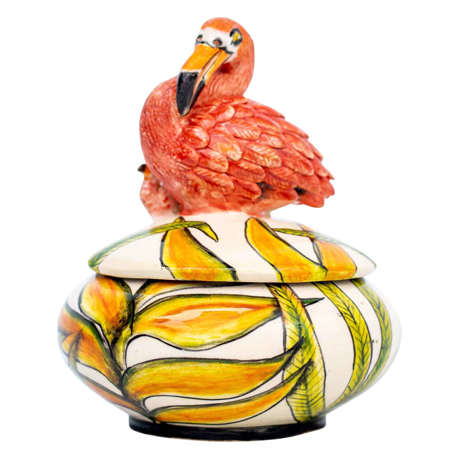Flamingo jewelry box