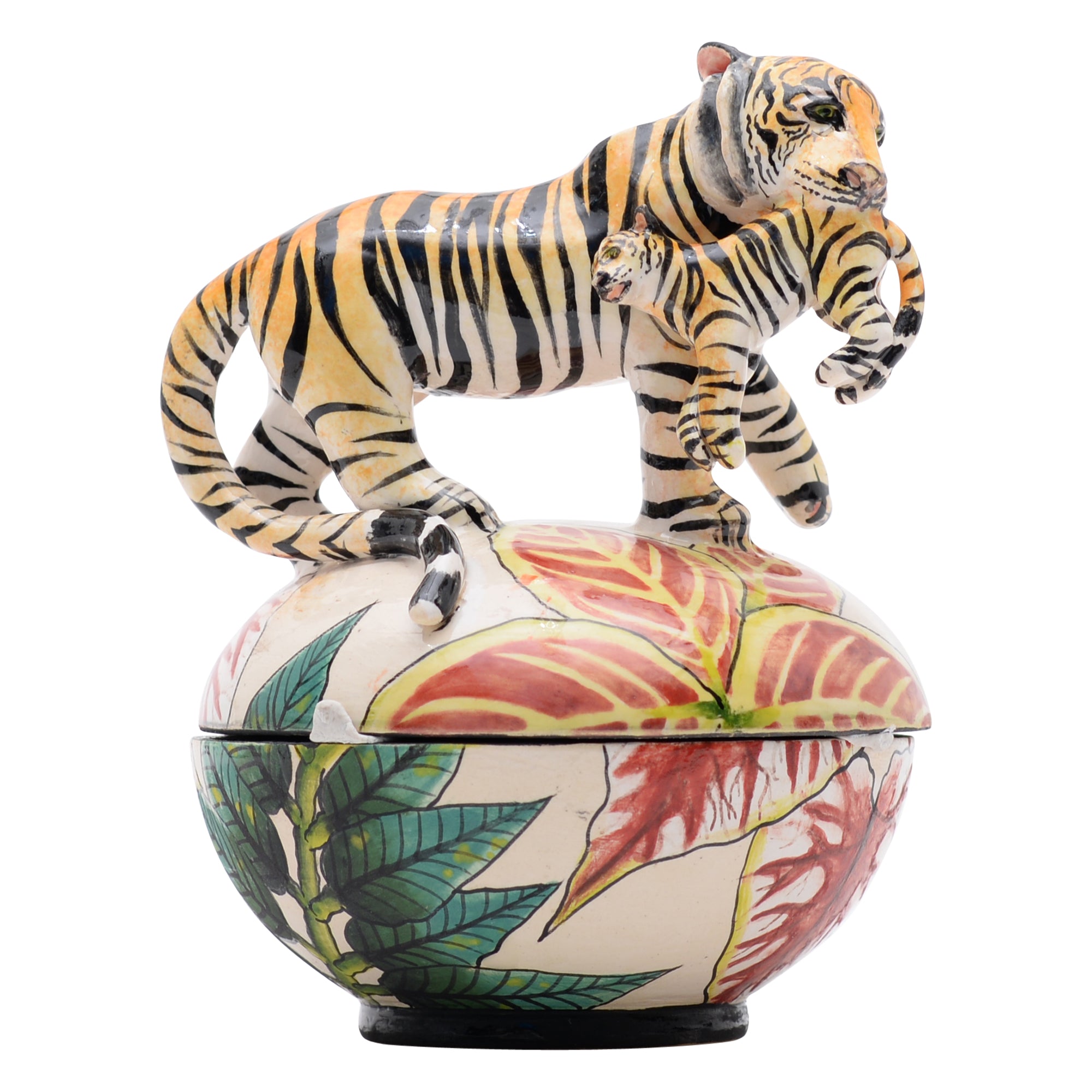 Tiger jewelry box