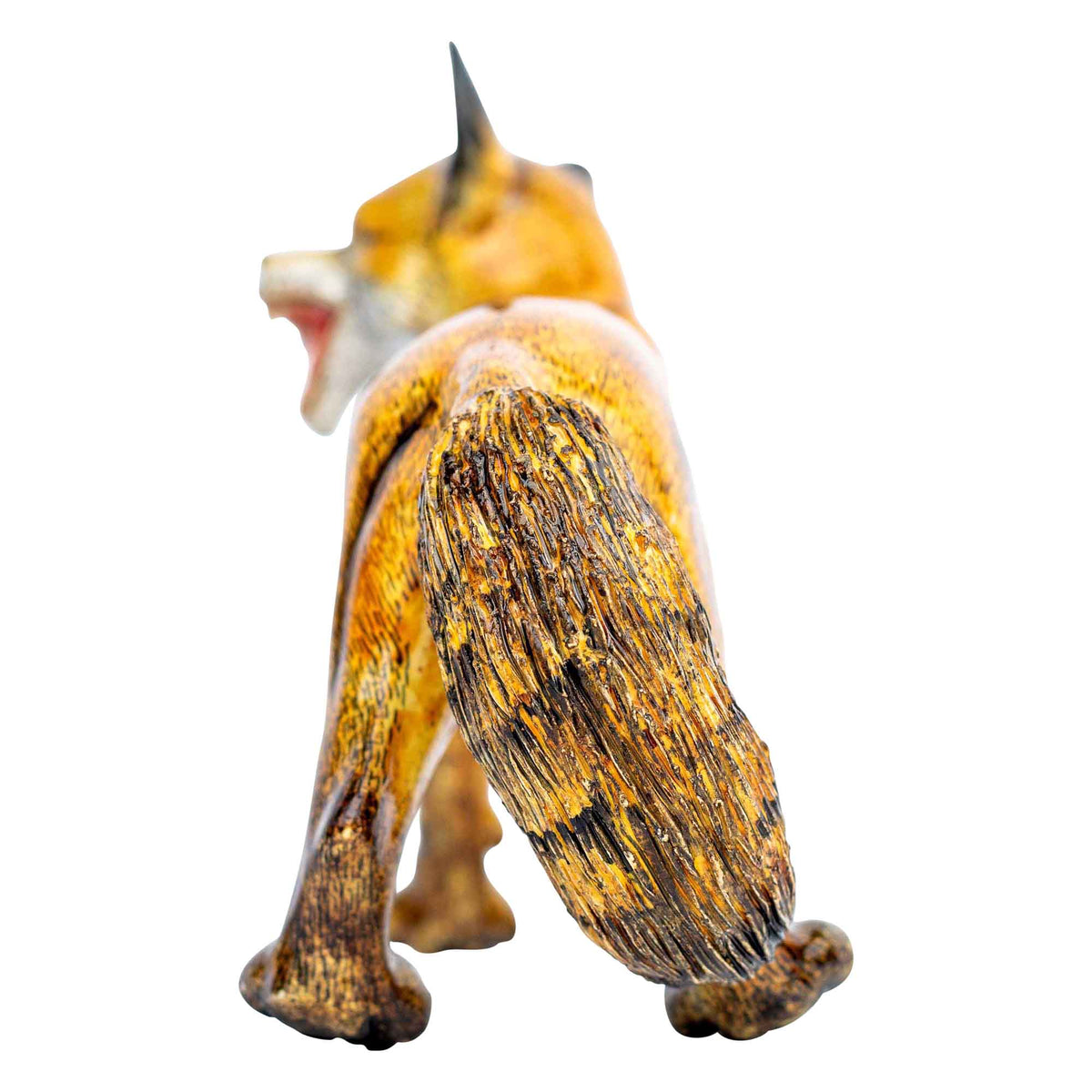 African fox sculpture