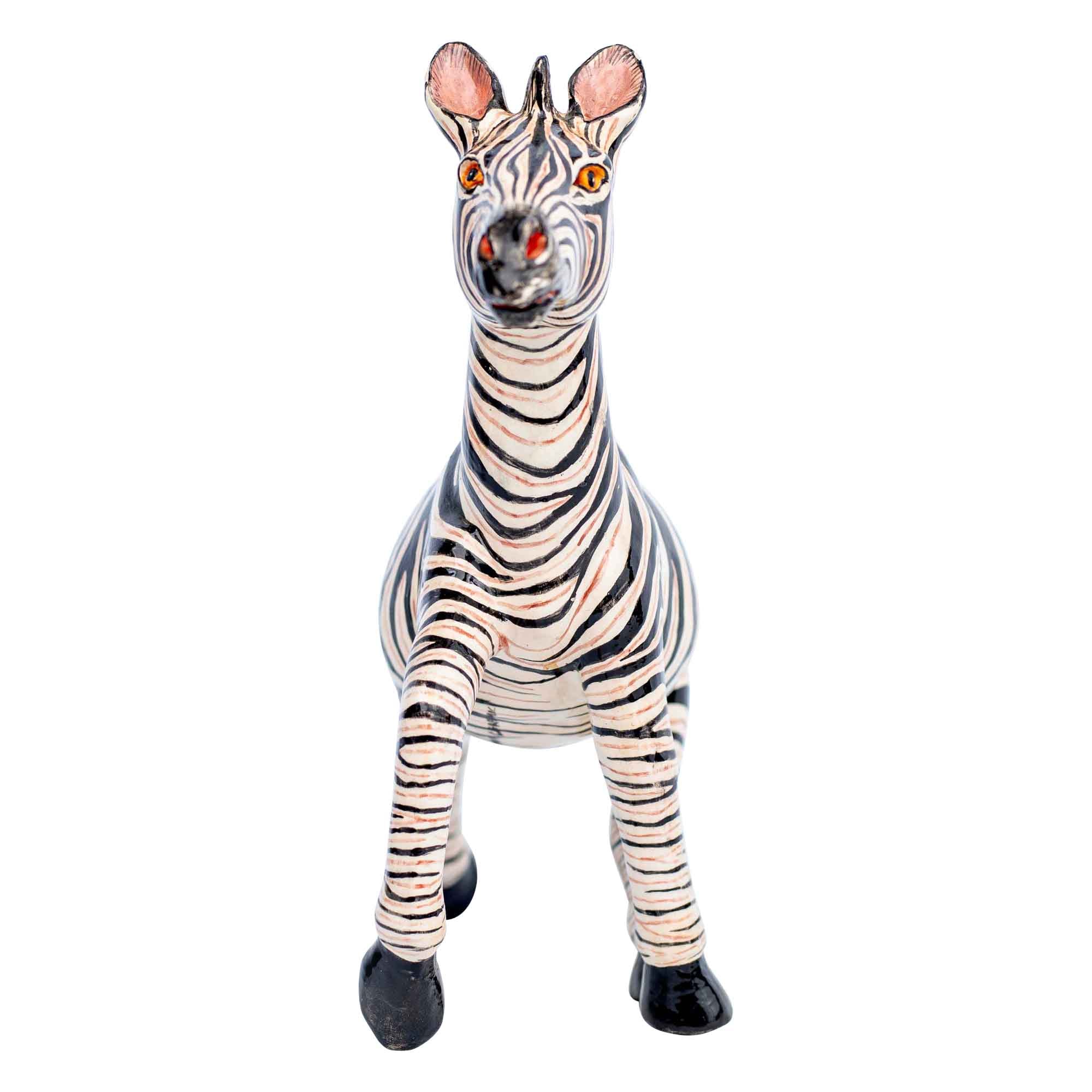 Zebra sculpture