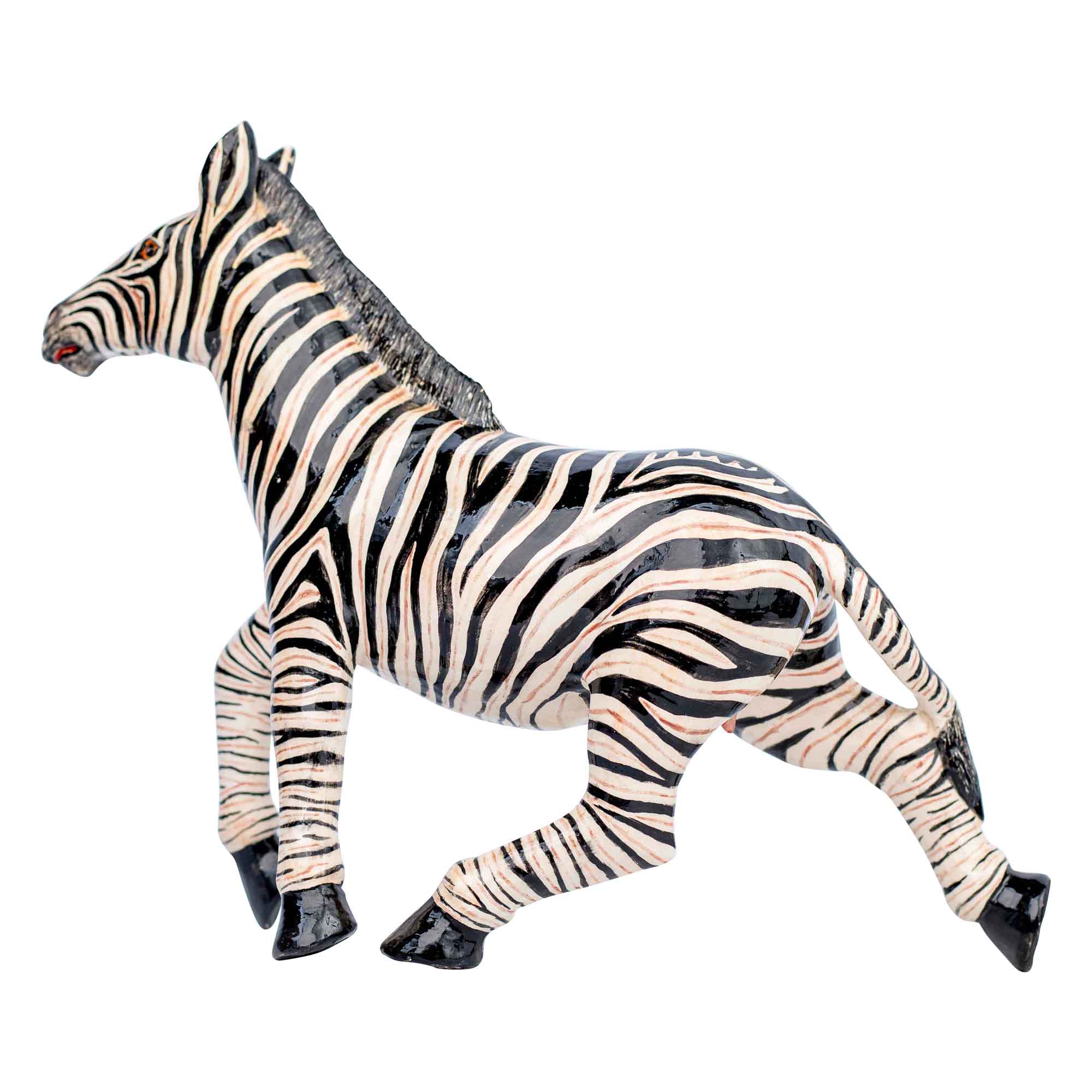 Zebra sculpture