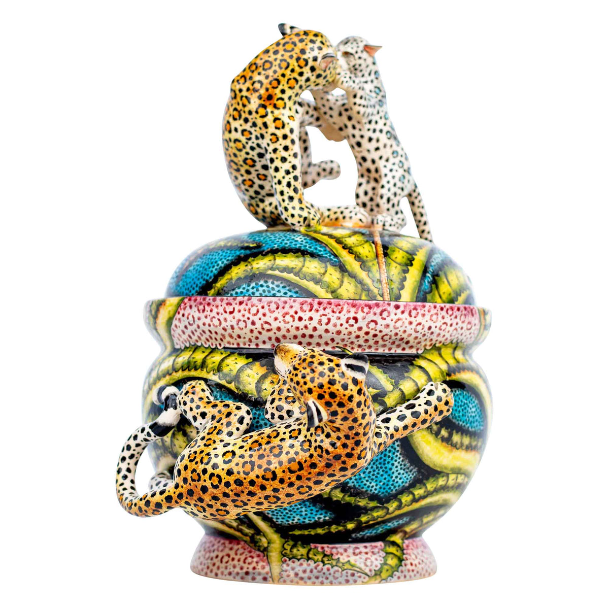 Cheetah tureen