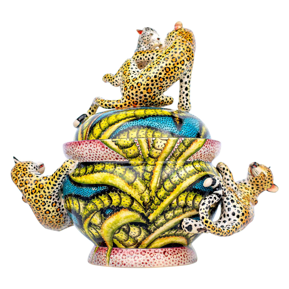 Cheetah tureen