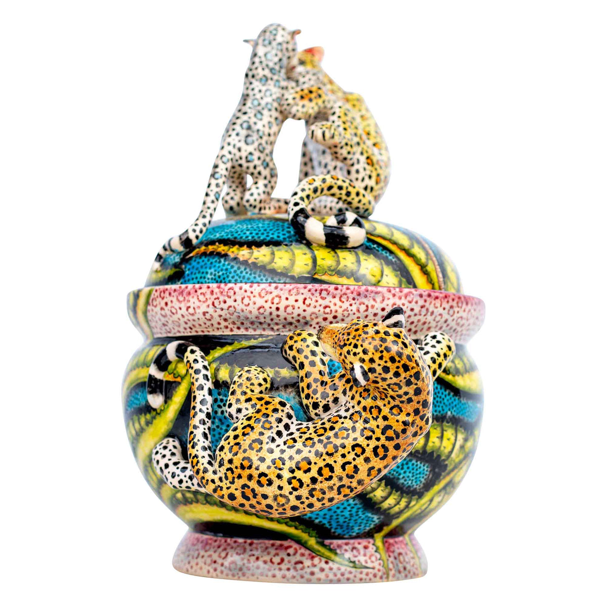 Cheetah tureen