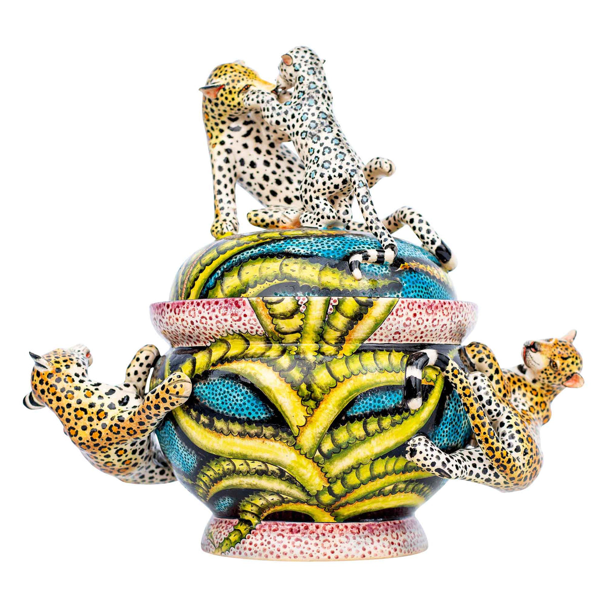 Cheetah tureen