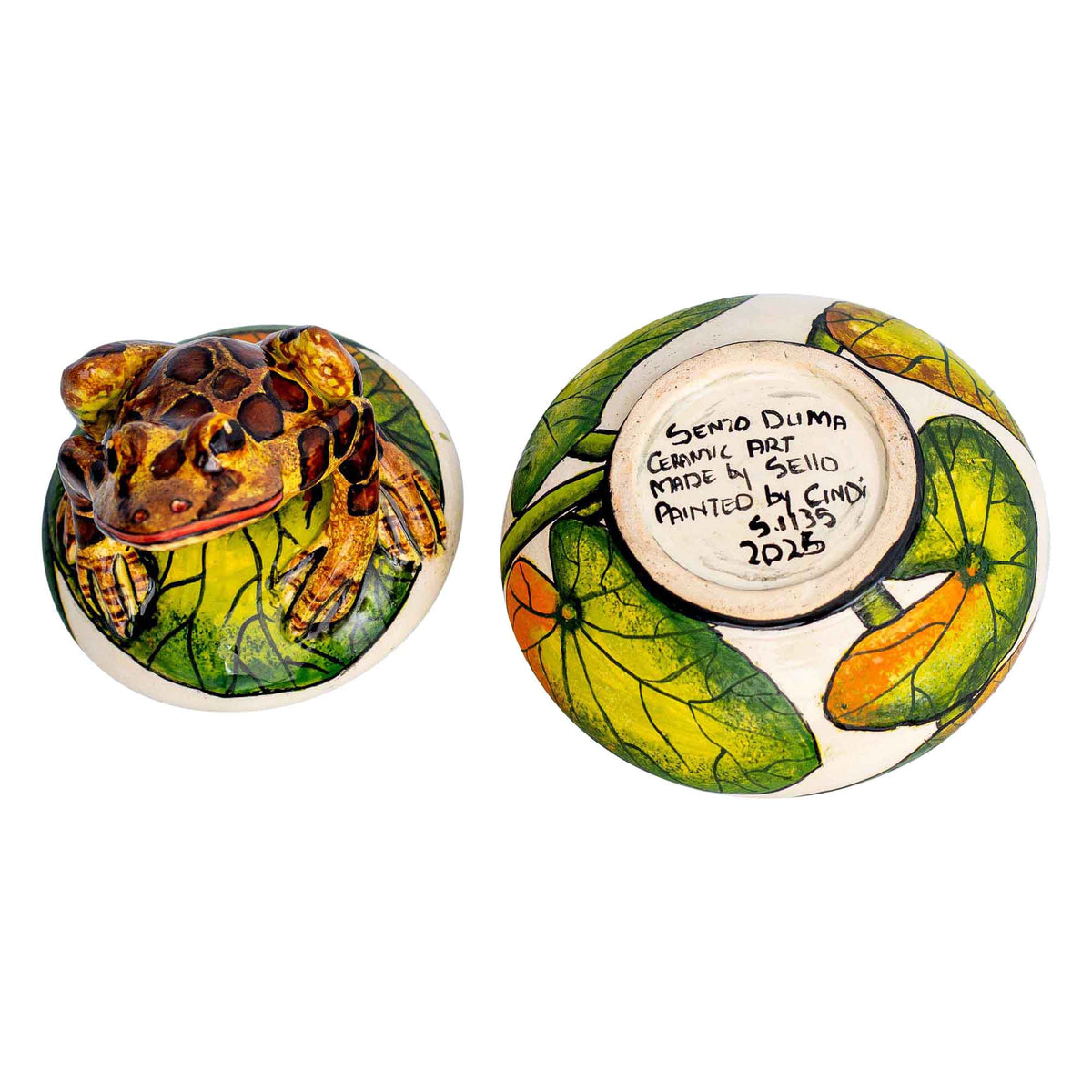 Frog jewelry box