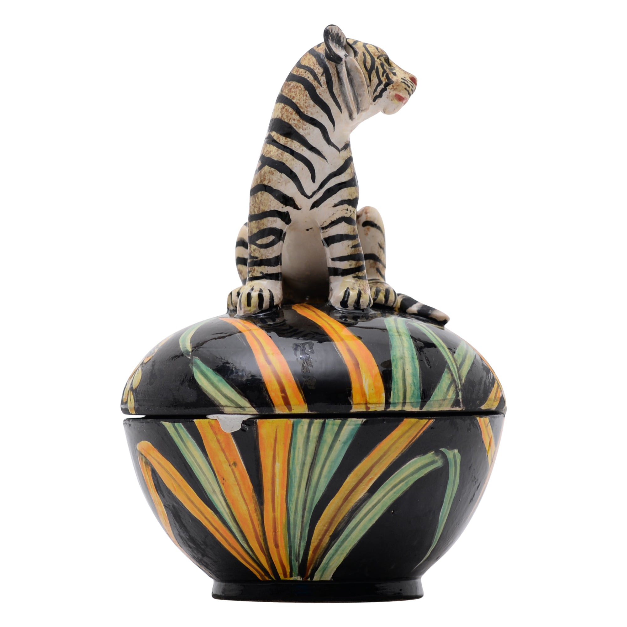 Tiger jewelry box