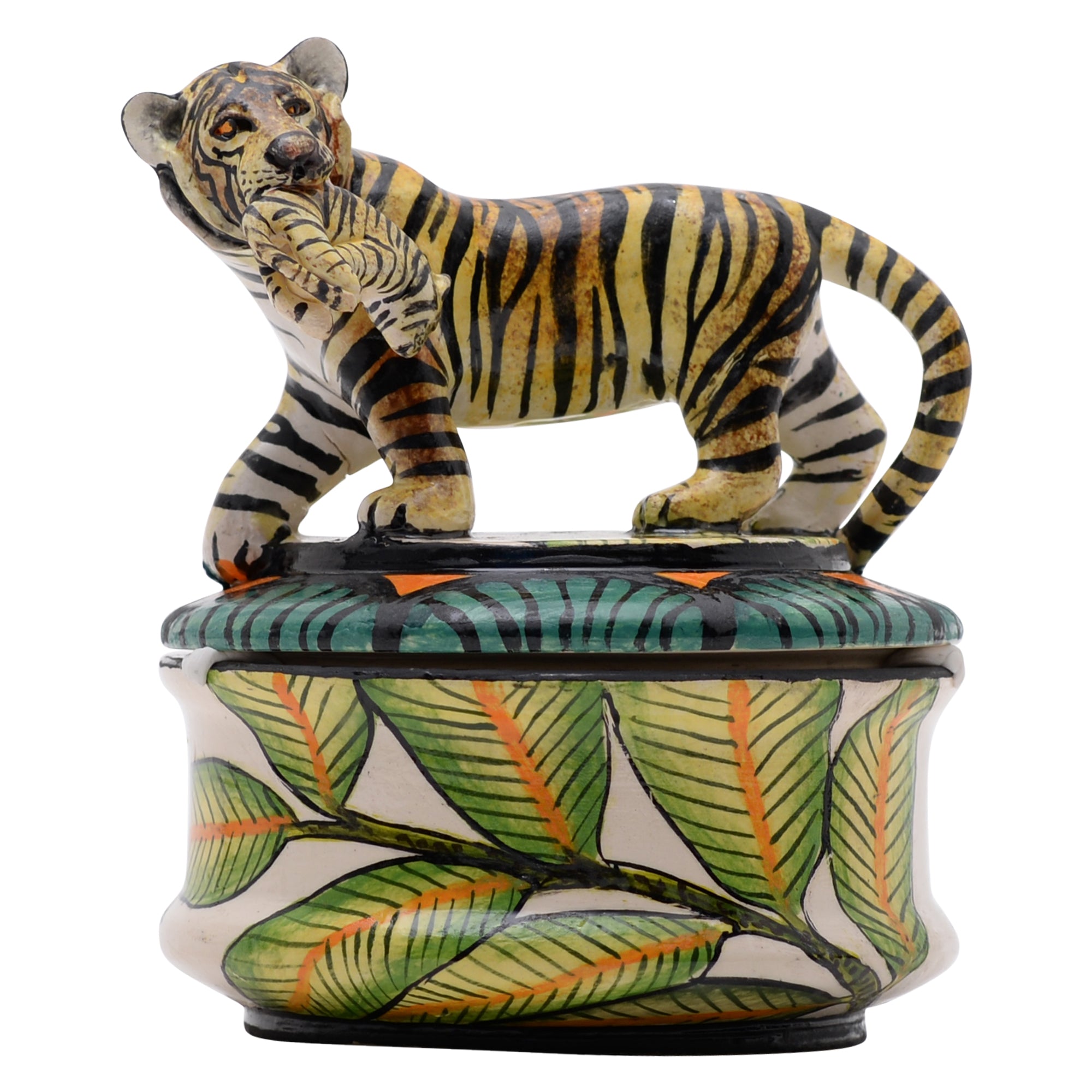 Tiger jewelry box