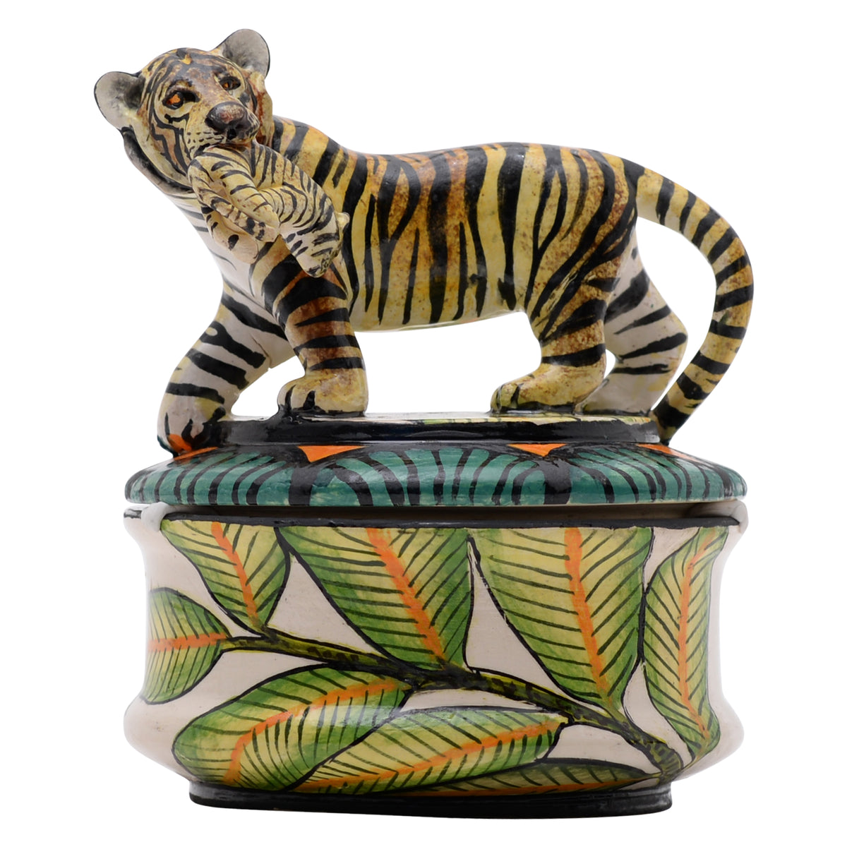 Tiger jewelry box