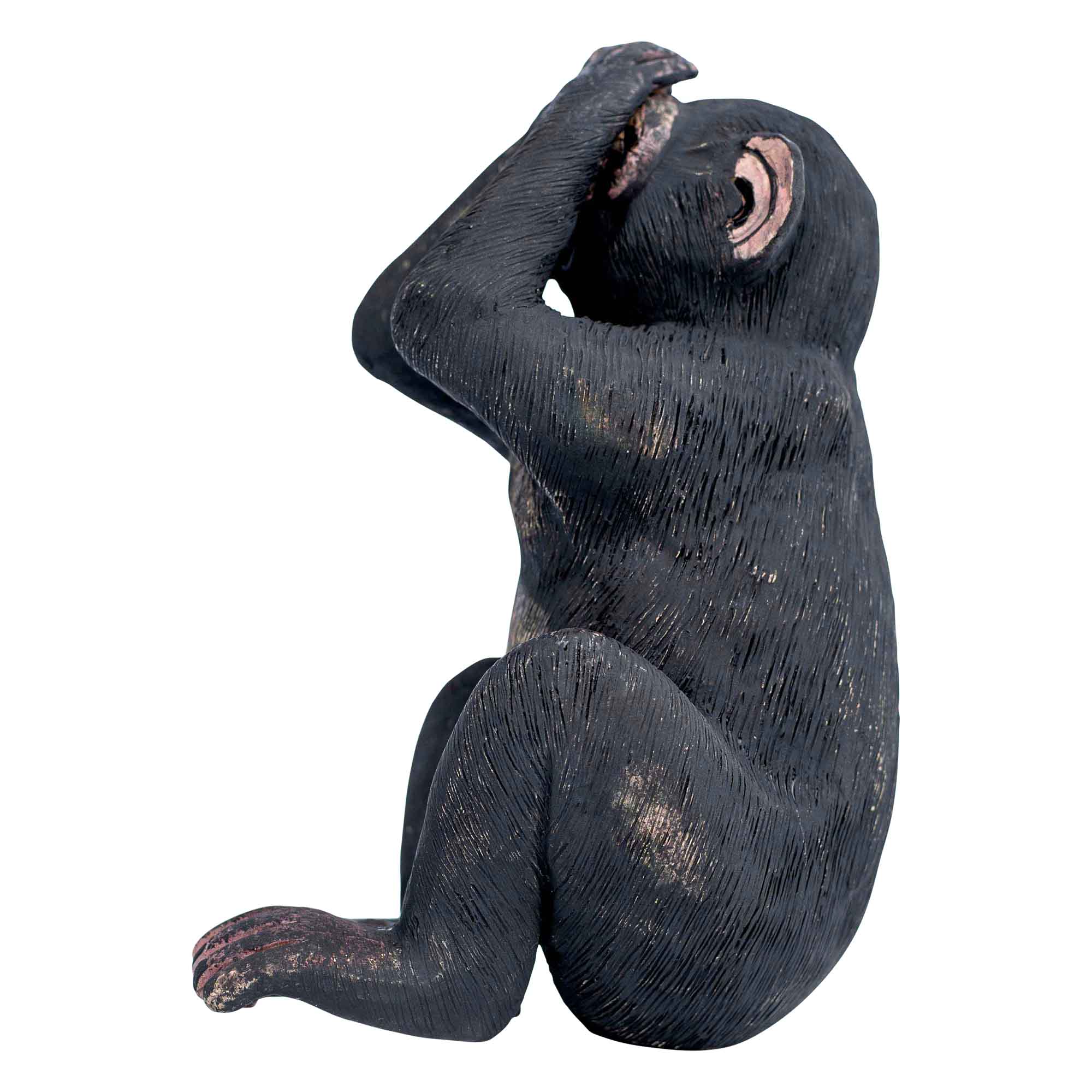 Chimpanzee sculpture