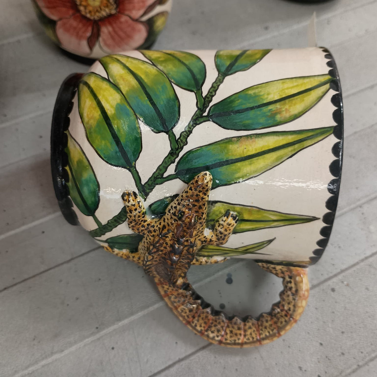 Crocodile mug