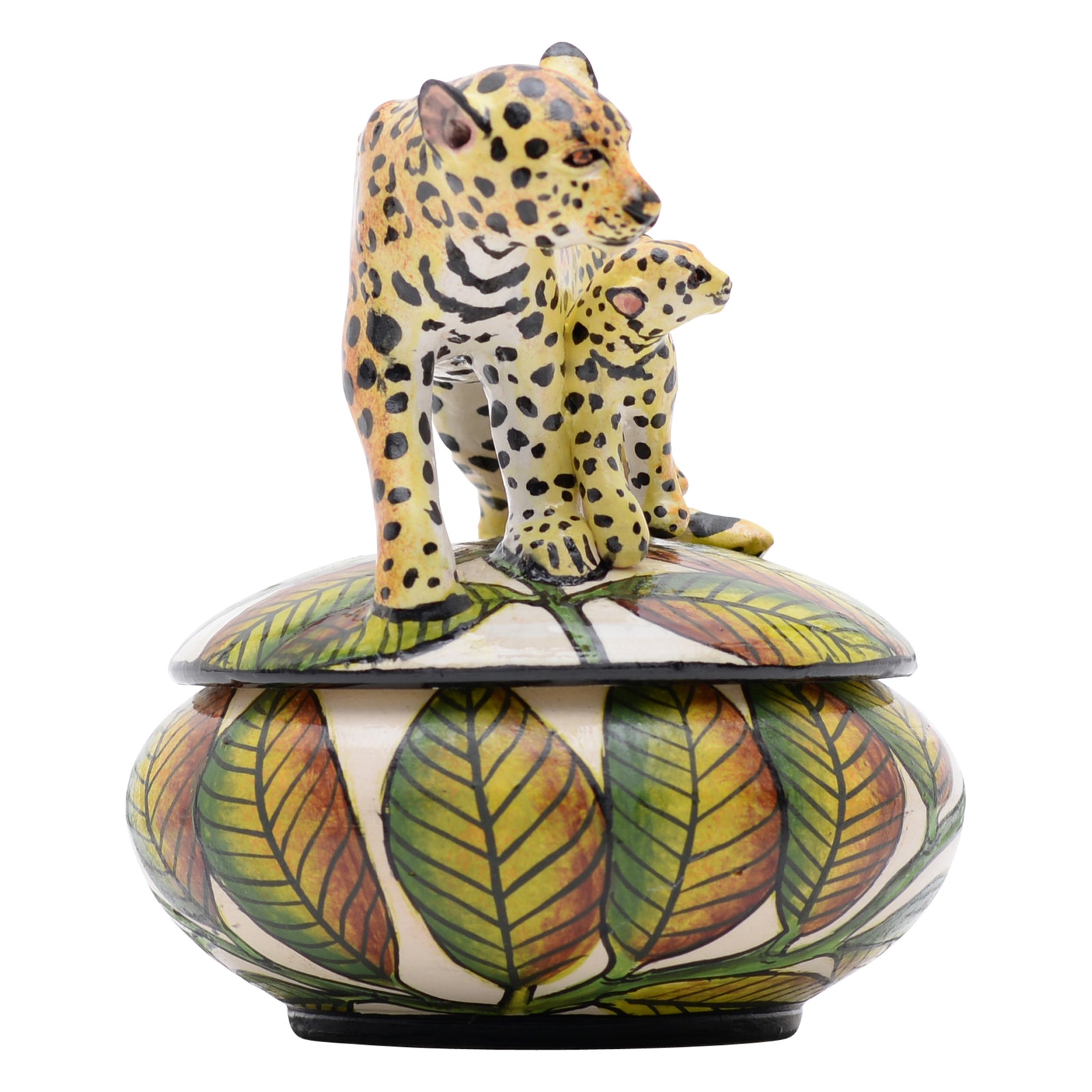 Leopard jewelry box