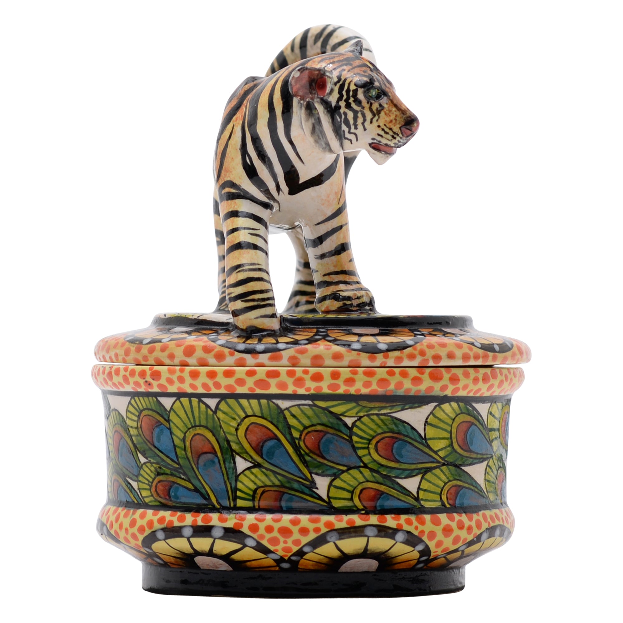 Tiger jewelry box